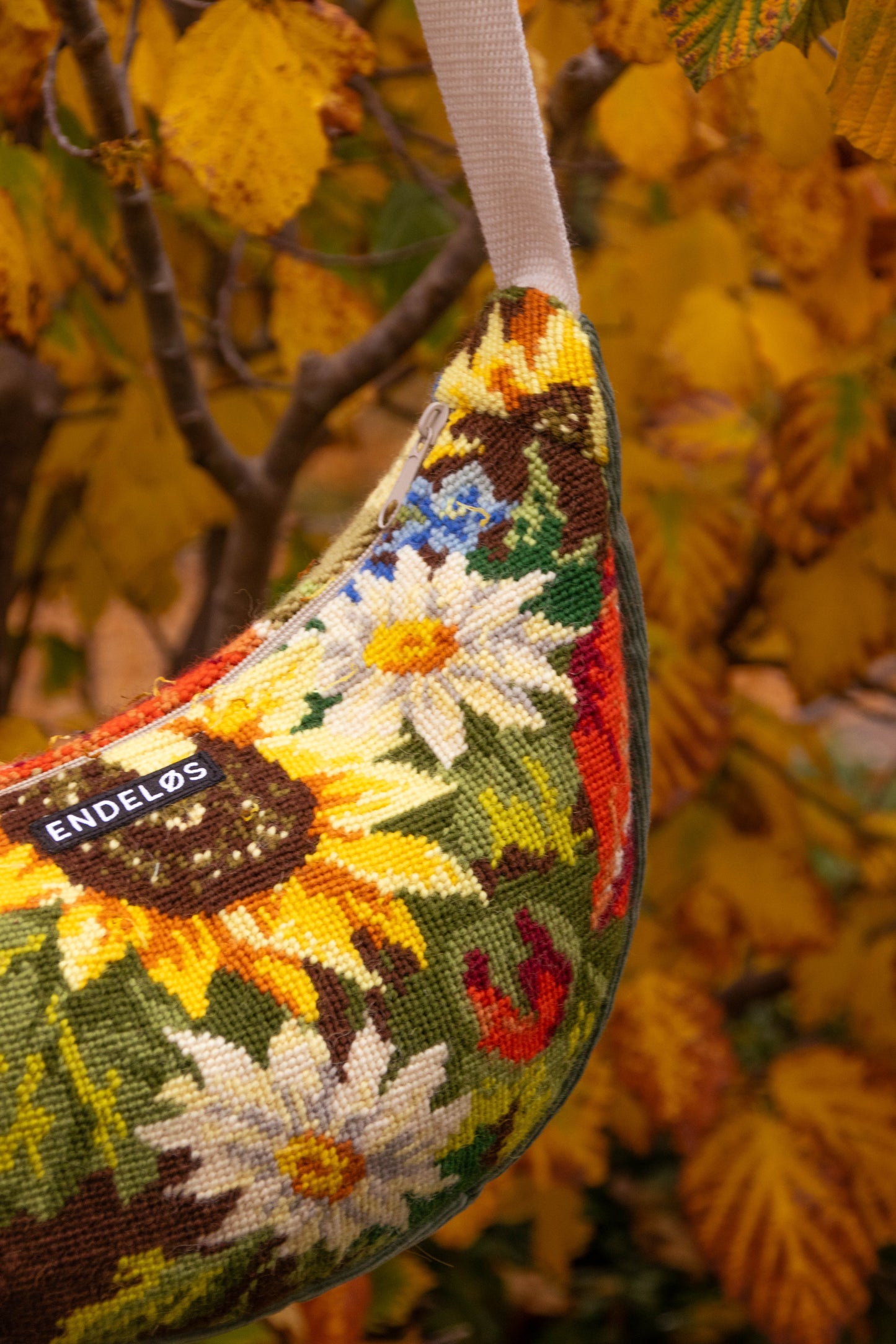 crossbody M - nr. 43 bloemen