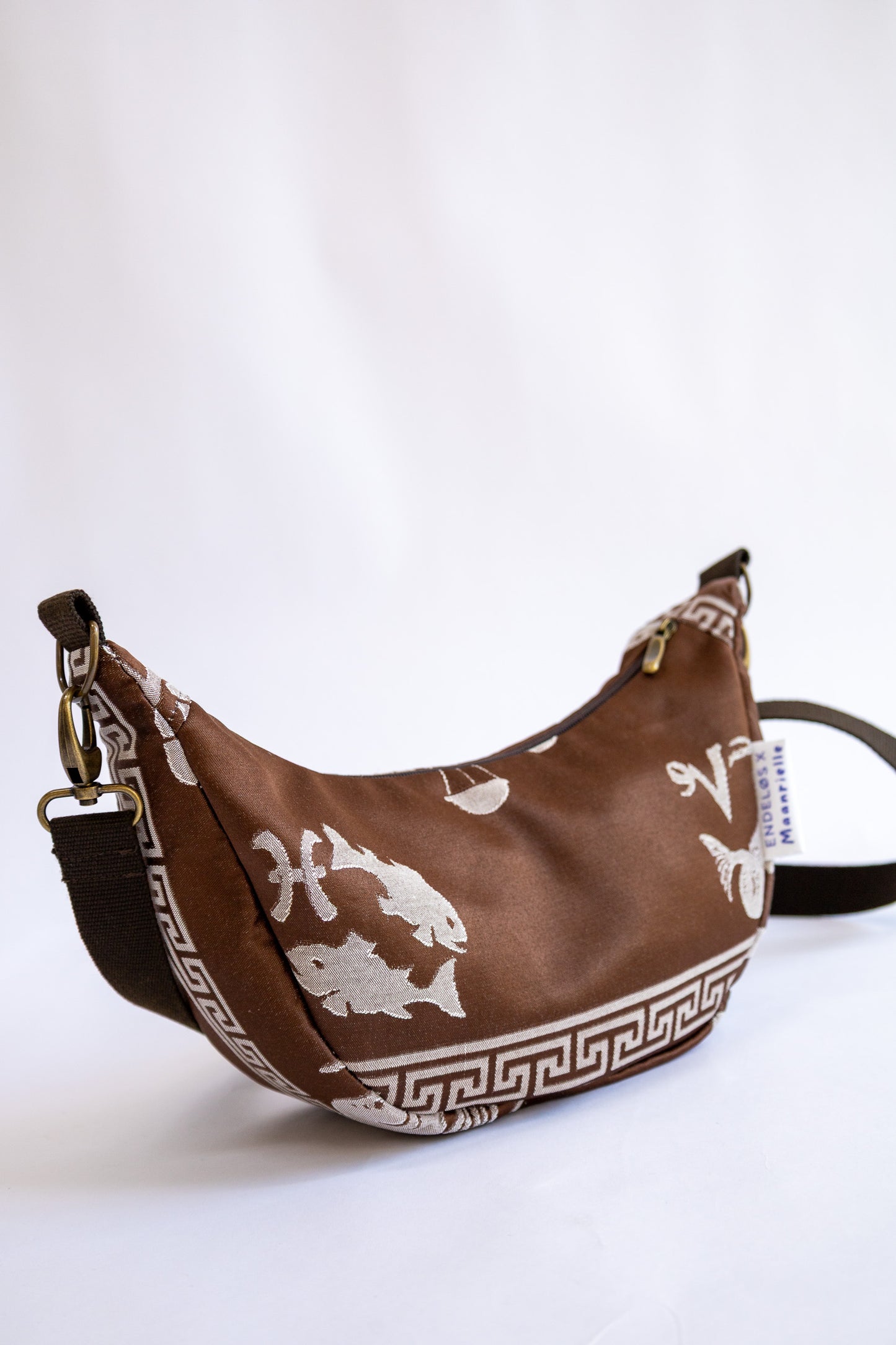 Lola bag M – tas van vintage stoffen - 2615