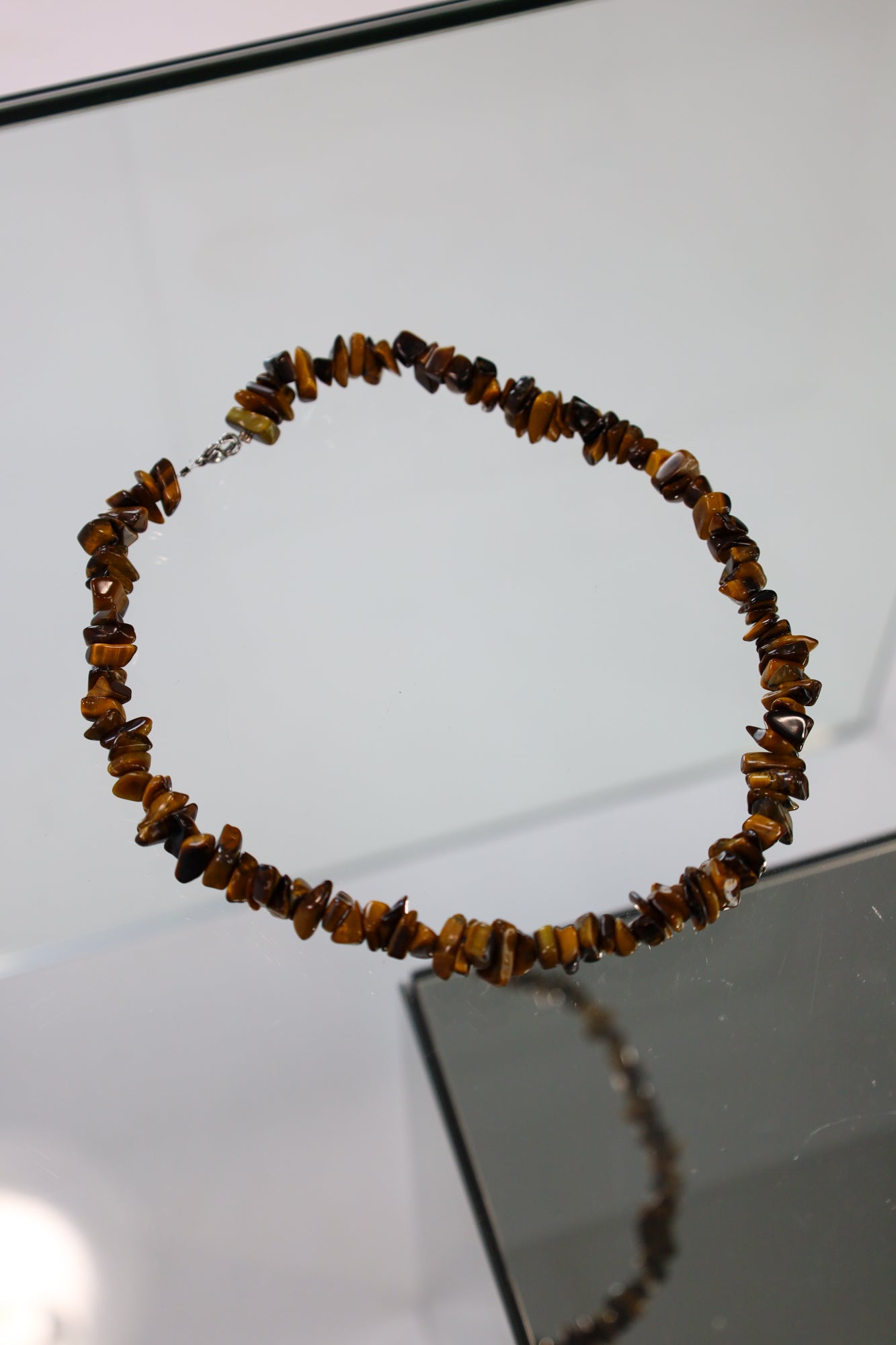 revived necklace - brown