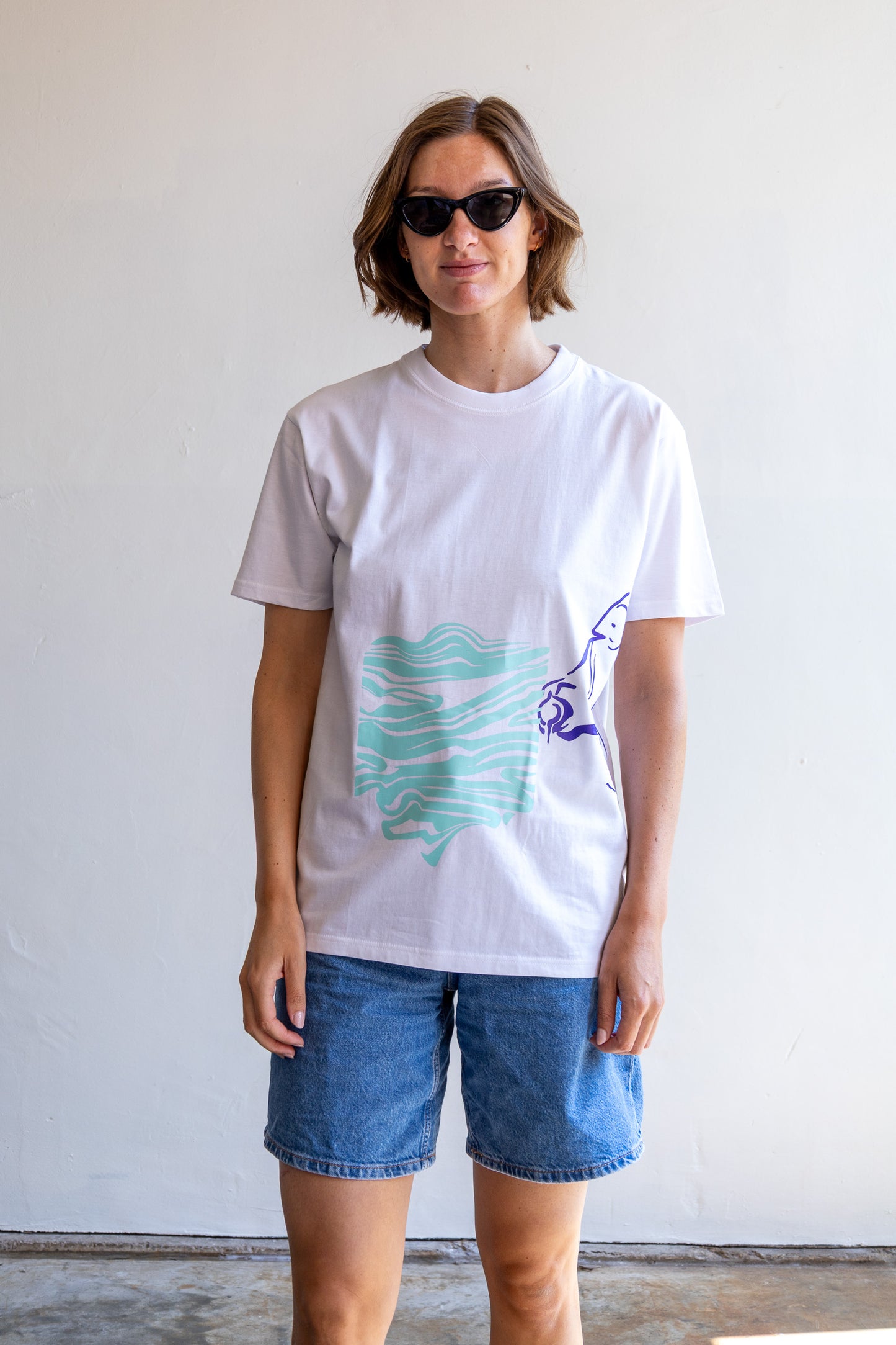 ocean Christmas sweater - XXL