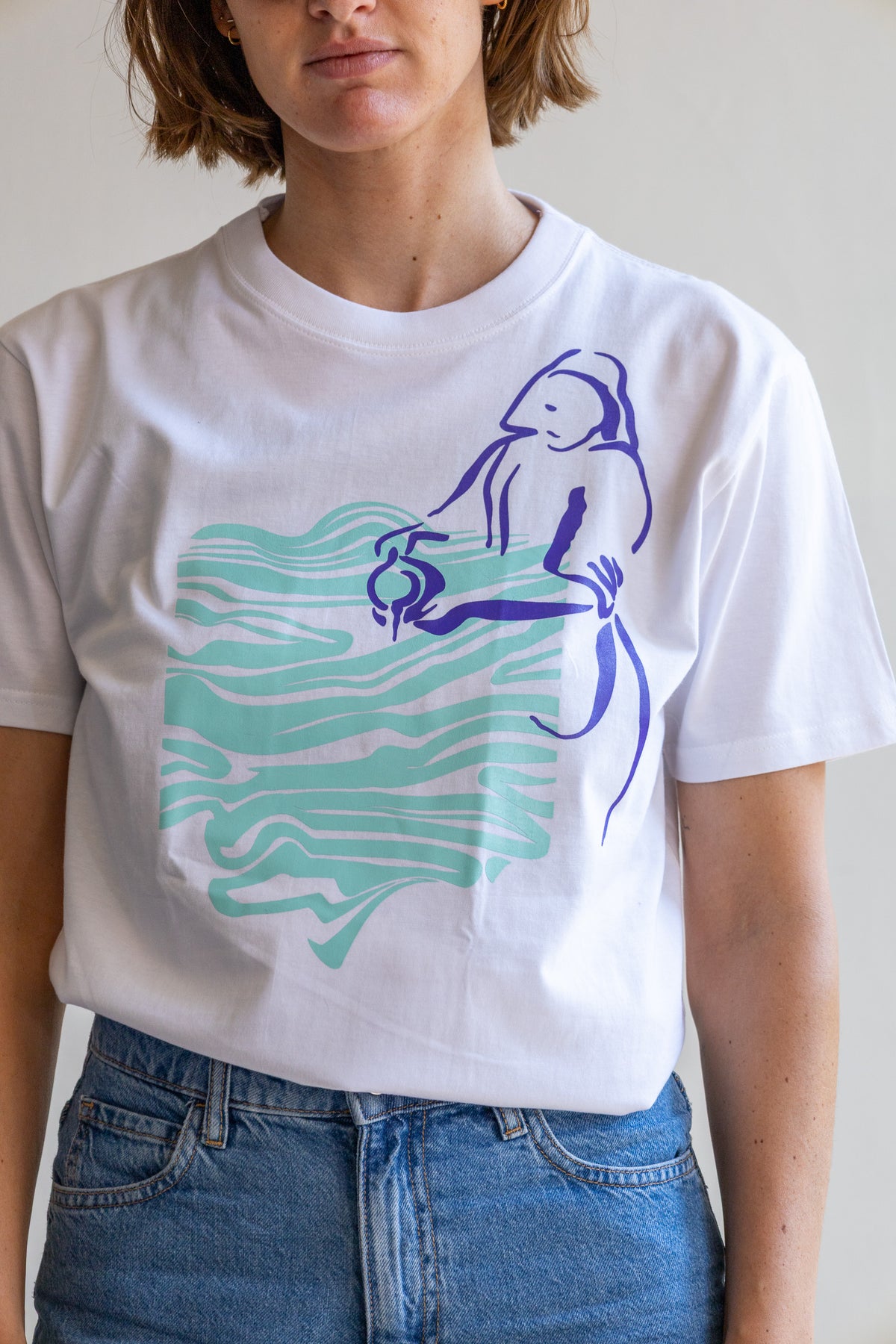 ocean Christmas sweater - XXL