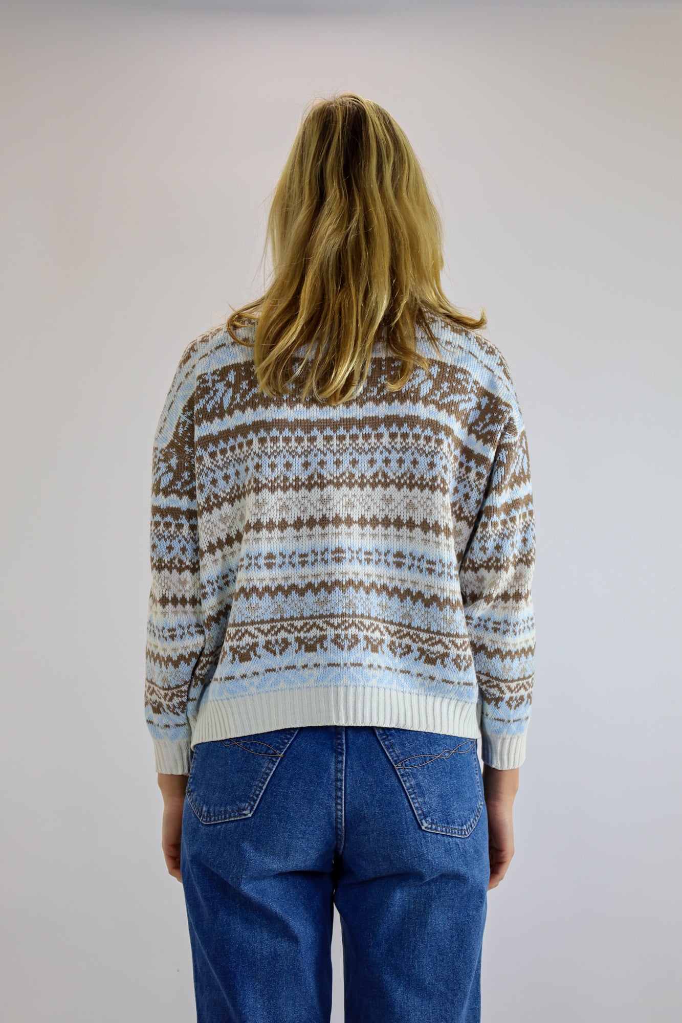 elife bright nordic knit - L