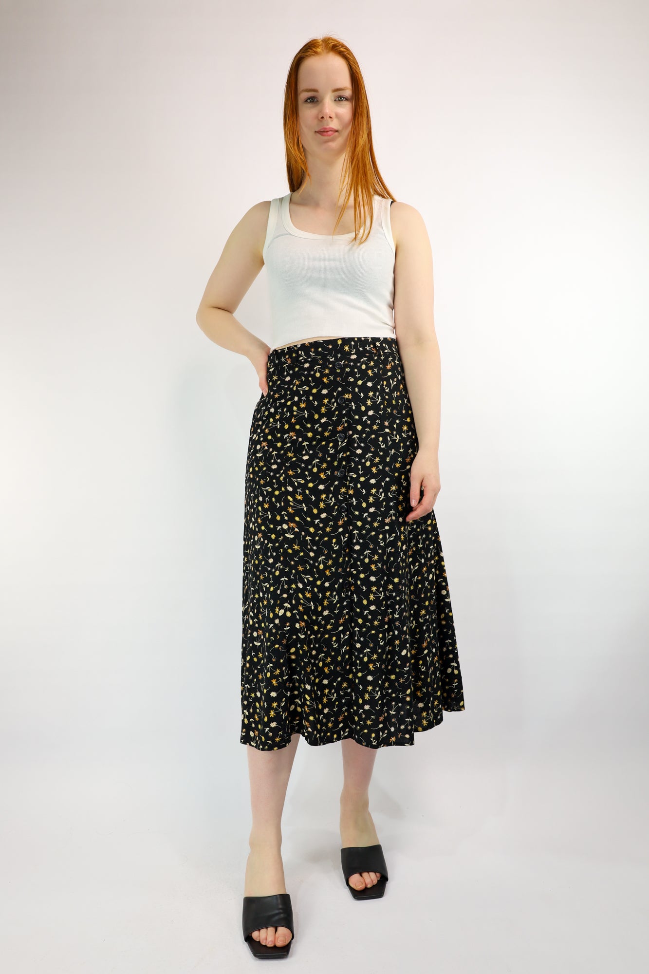 hinde flower skirt - S
