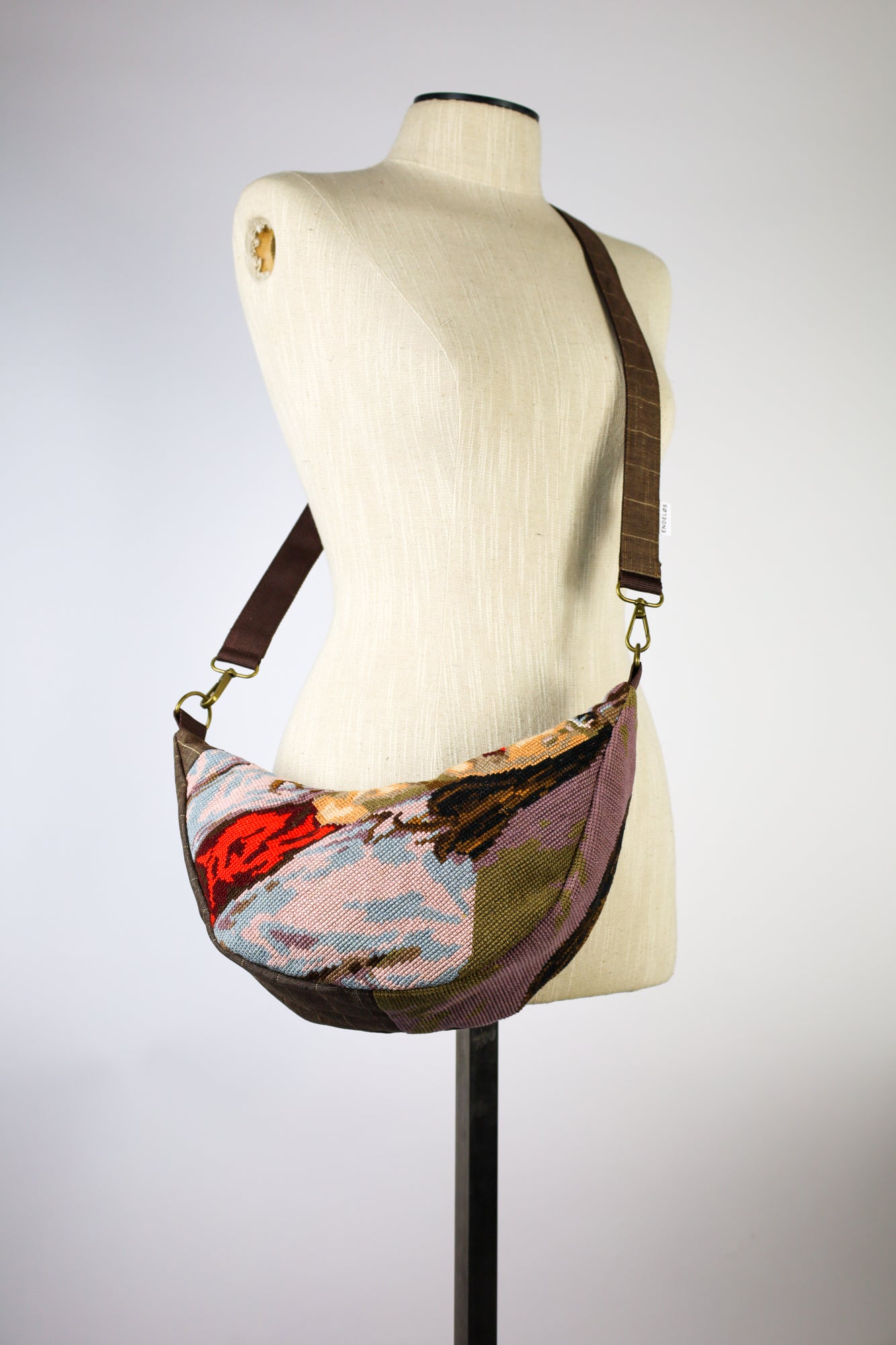 crossbody bag - crying girl