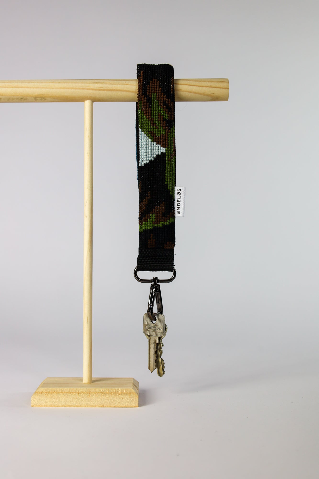 sleutelhanger - blue & green