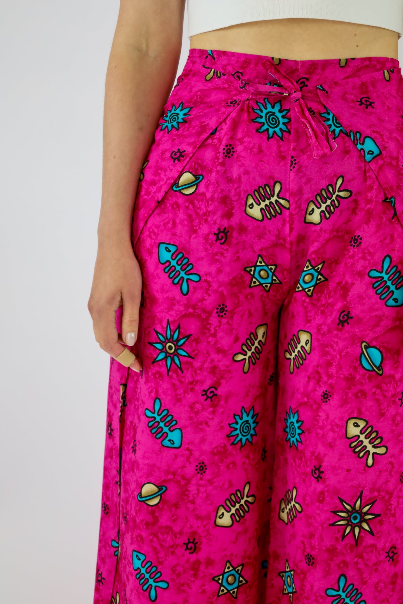 sennah wrap pants - S/M