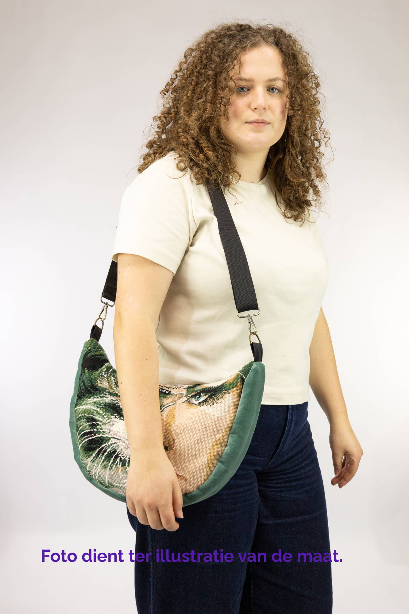 Lola bag L – tas van vintage tapijt - nr. 99