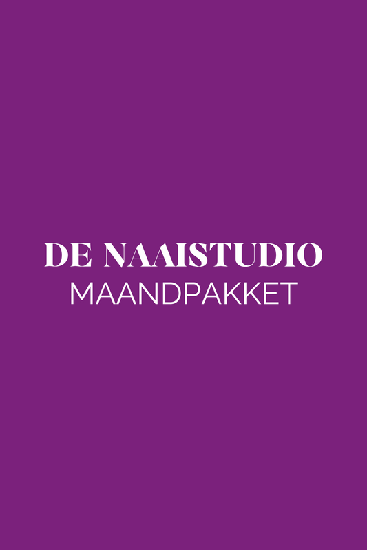 De Naaistudio maandpakket