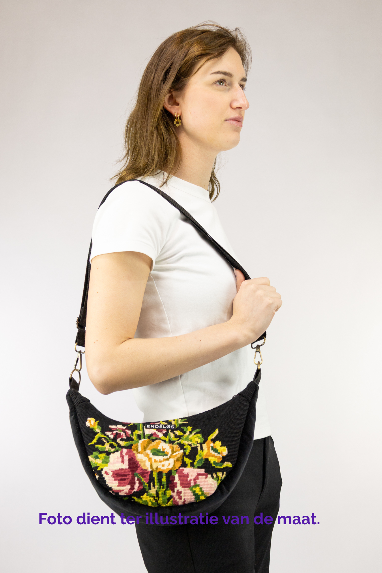 Lola bag M – tas van vintage tapijt - nr. 101