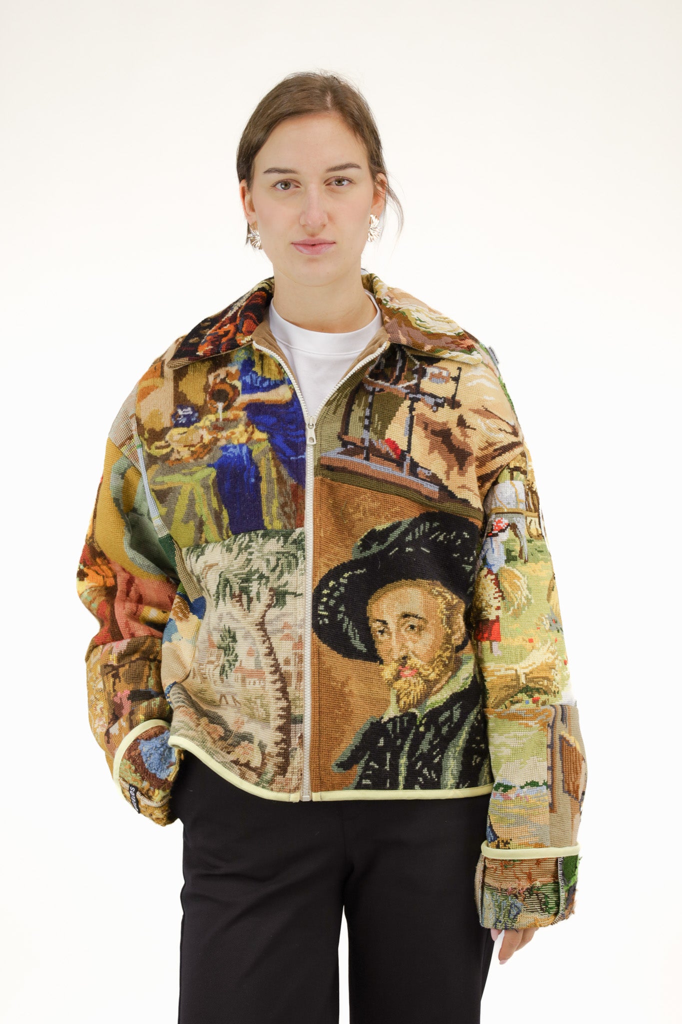 embroidery jack - goud - S tot XL