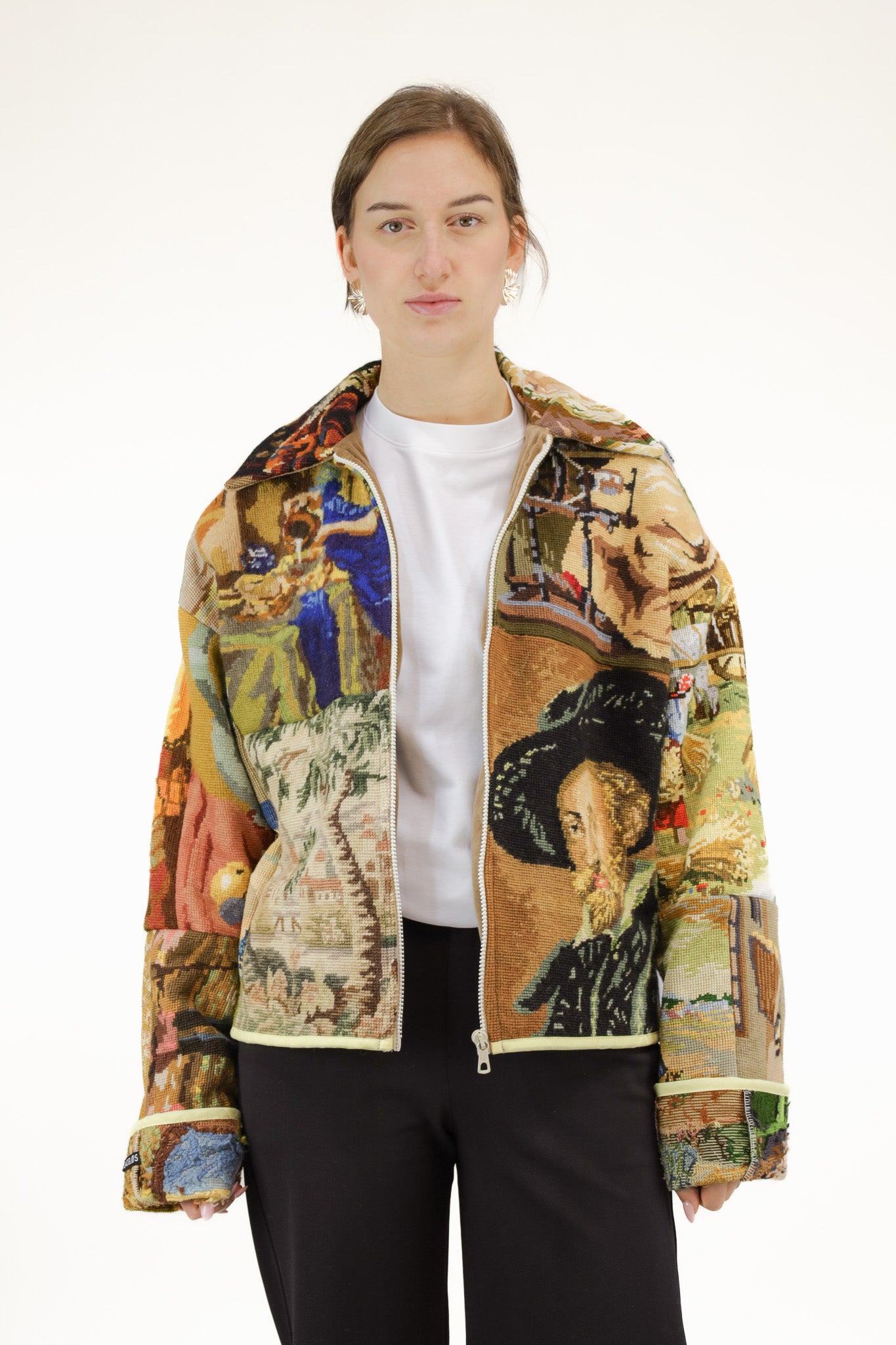 embroidery jack - goud - S tot XL