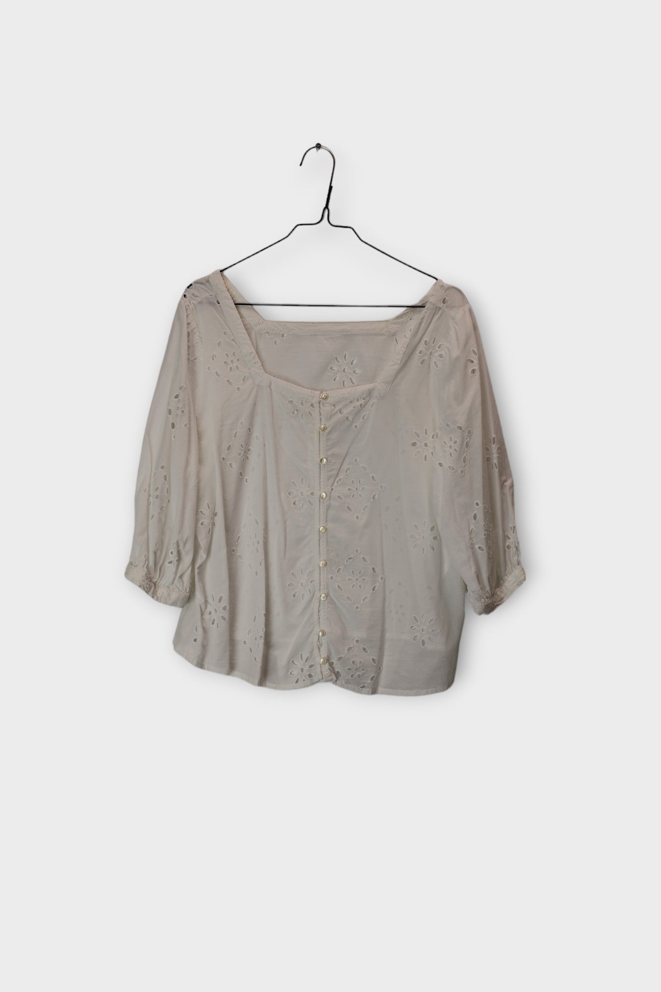 alyssa broderie blouse - S/M