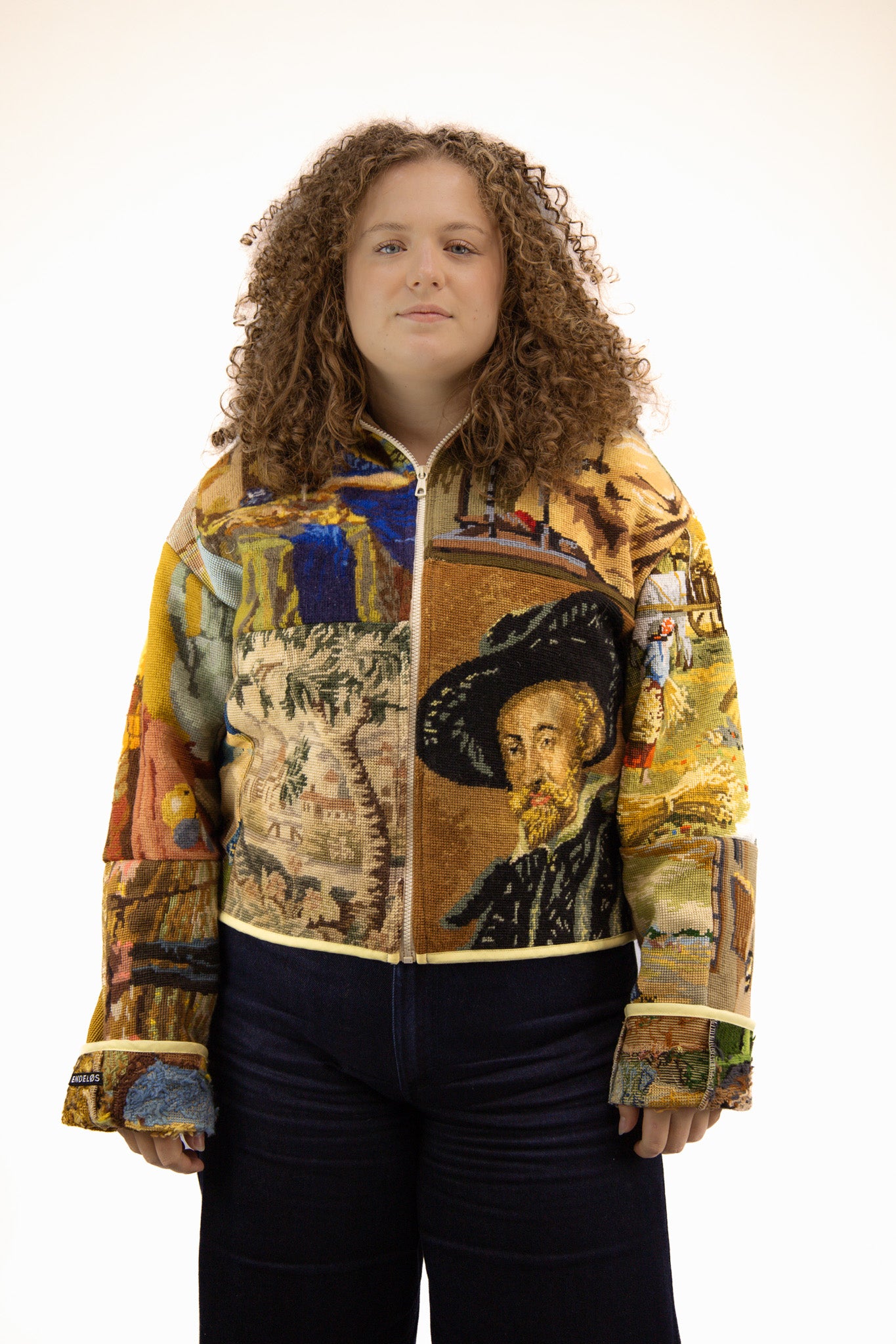 embroidery jack - goud - S tot XL