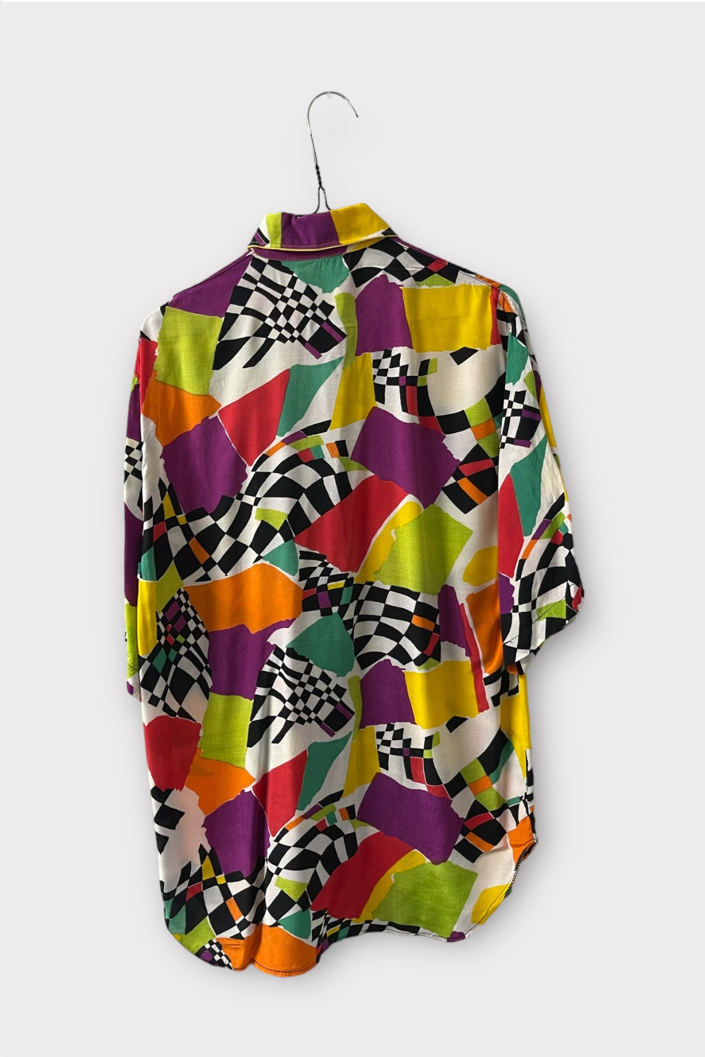 crazy printed blouse - L