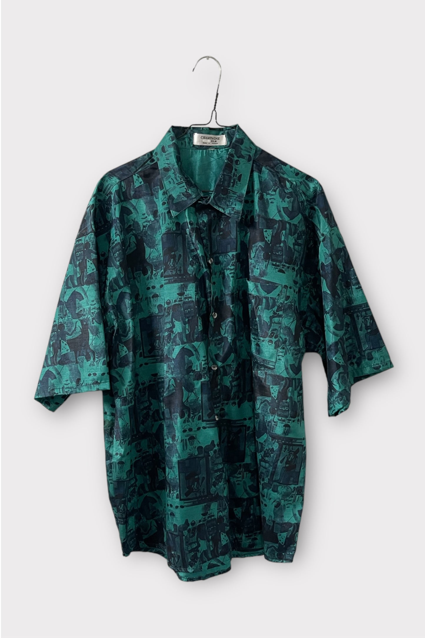 zijde blouse - XL