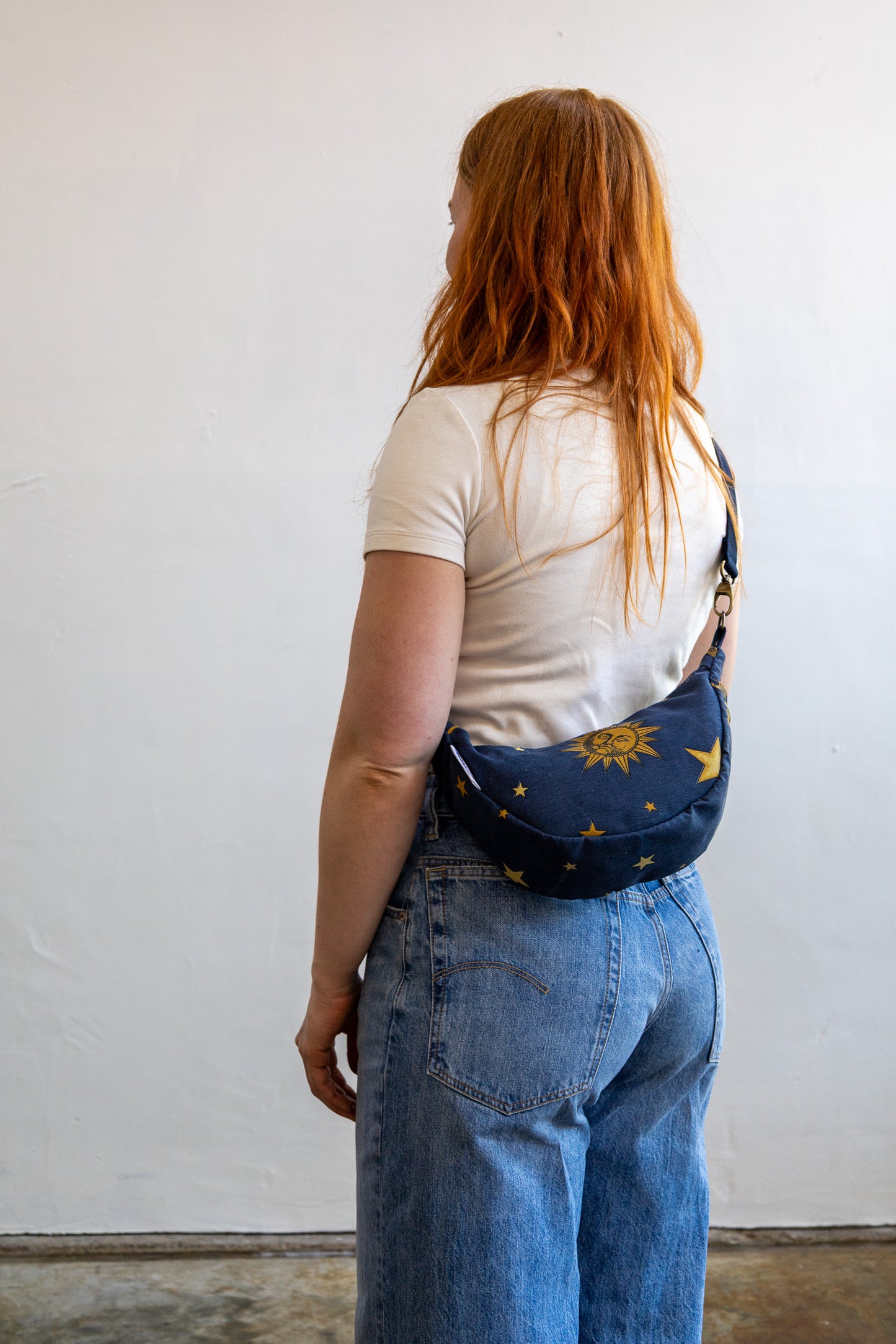 Lola bag M – tas van vintage stoffen - 2617