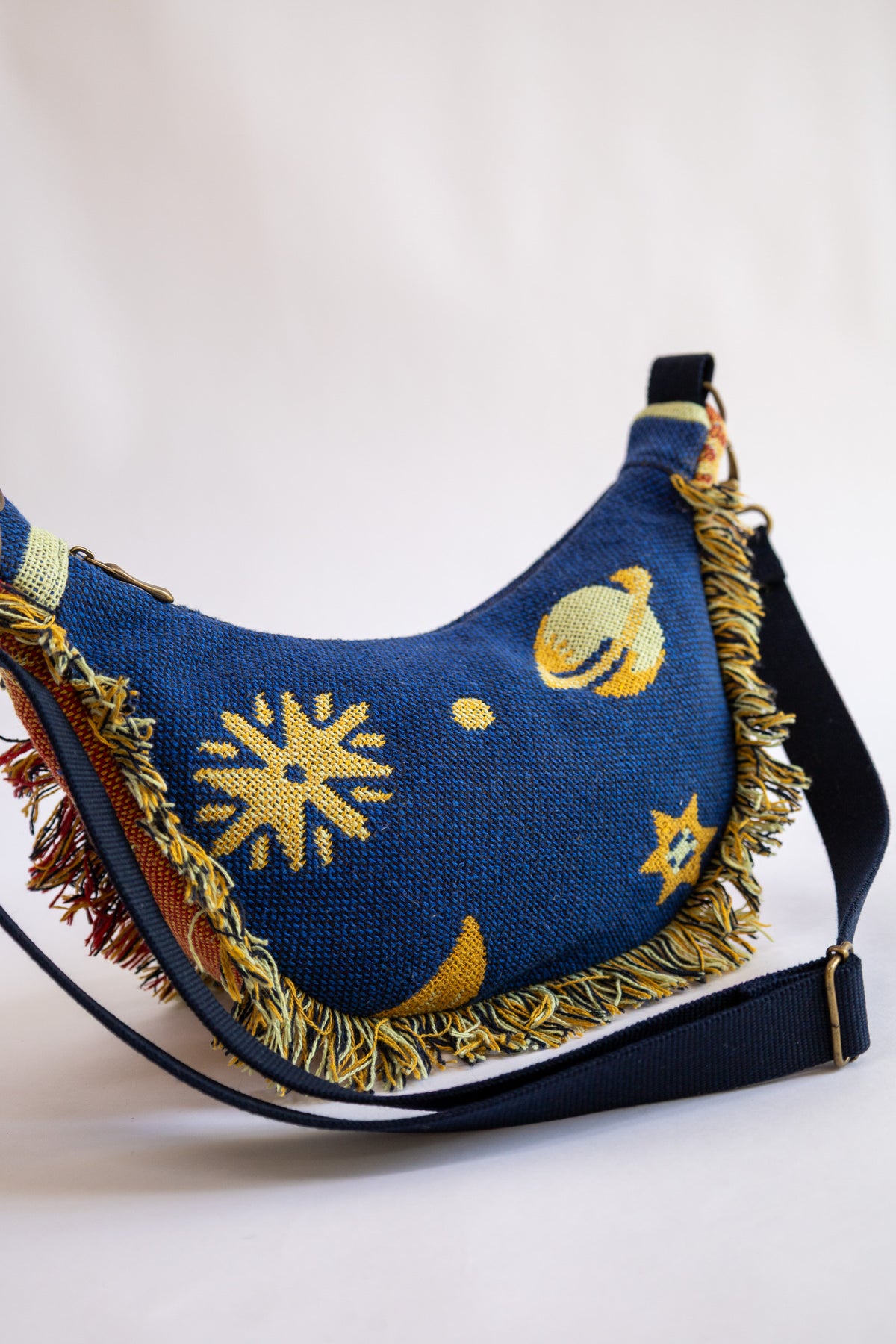 Lola bag M – tas van vintage stoffen - 2618