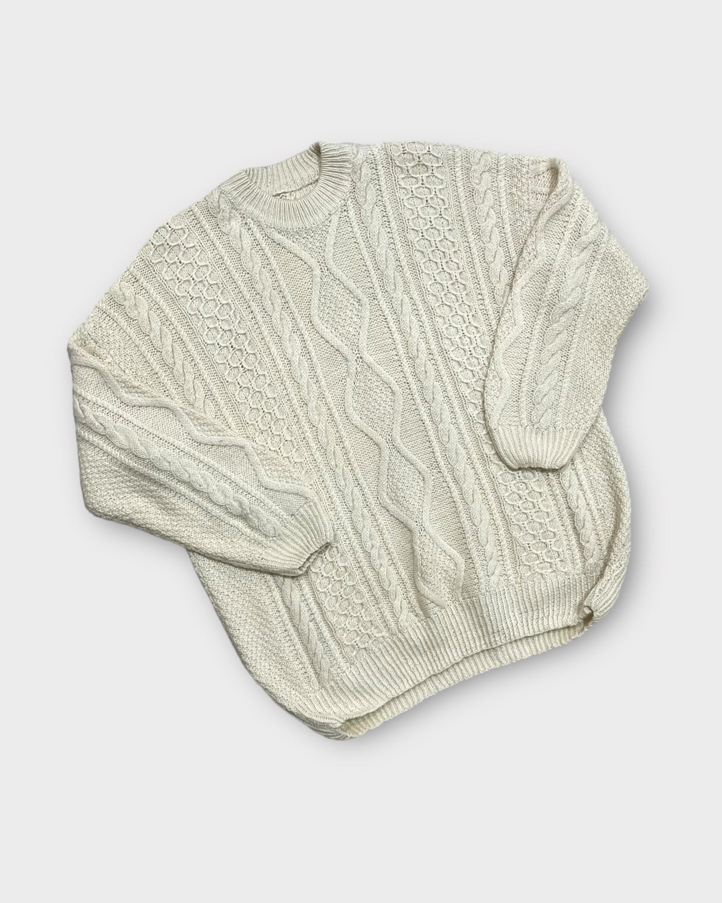 nordic knit off white - XL