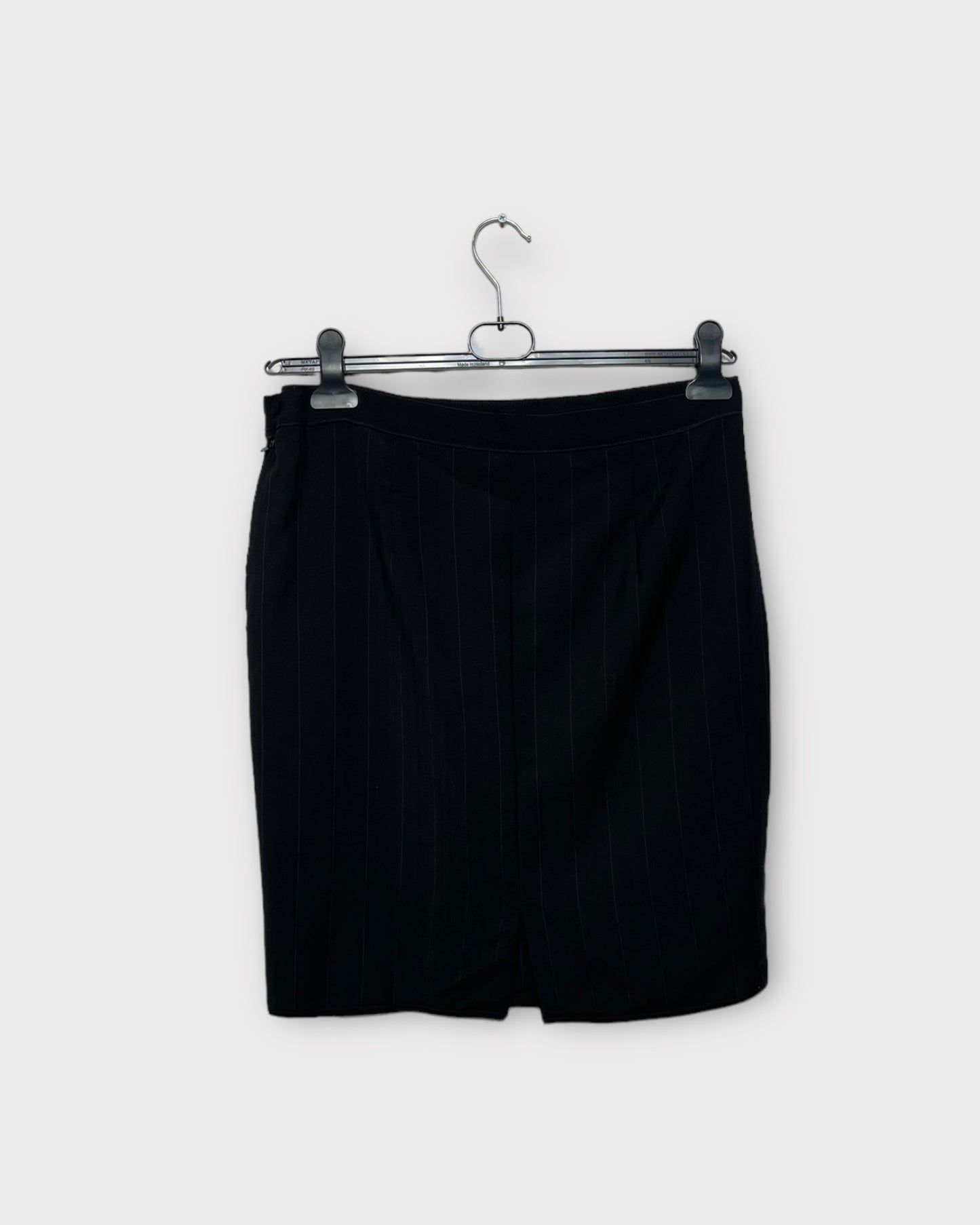 unice pinstripe skirt - L