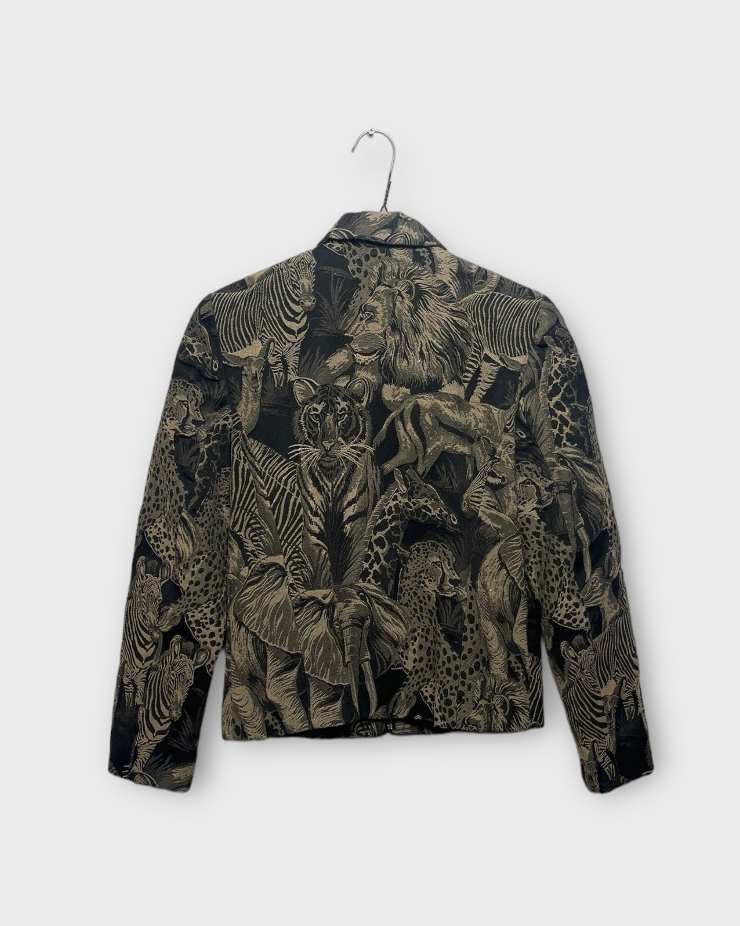 ulan animal print jacket - S