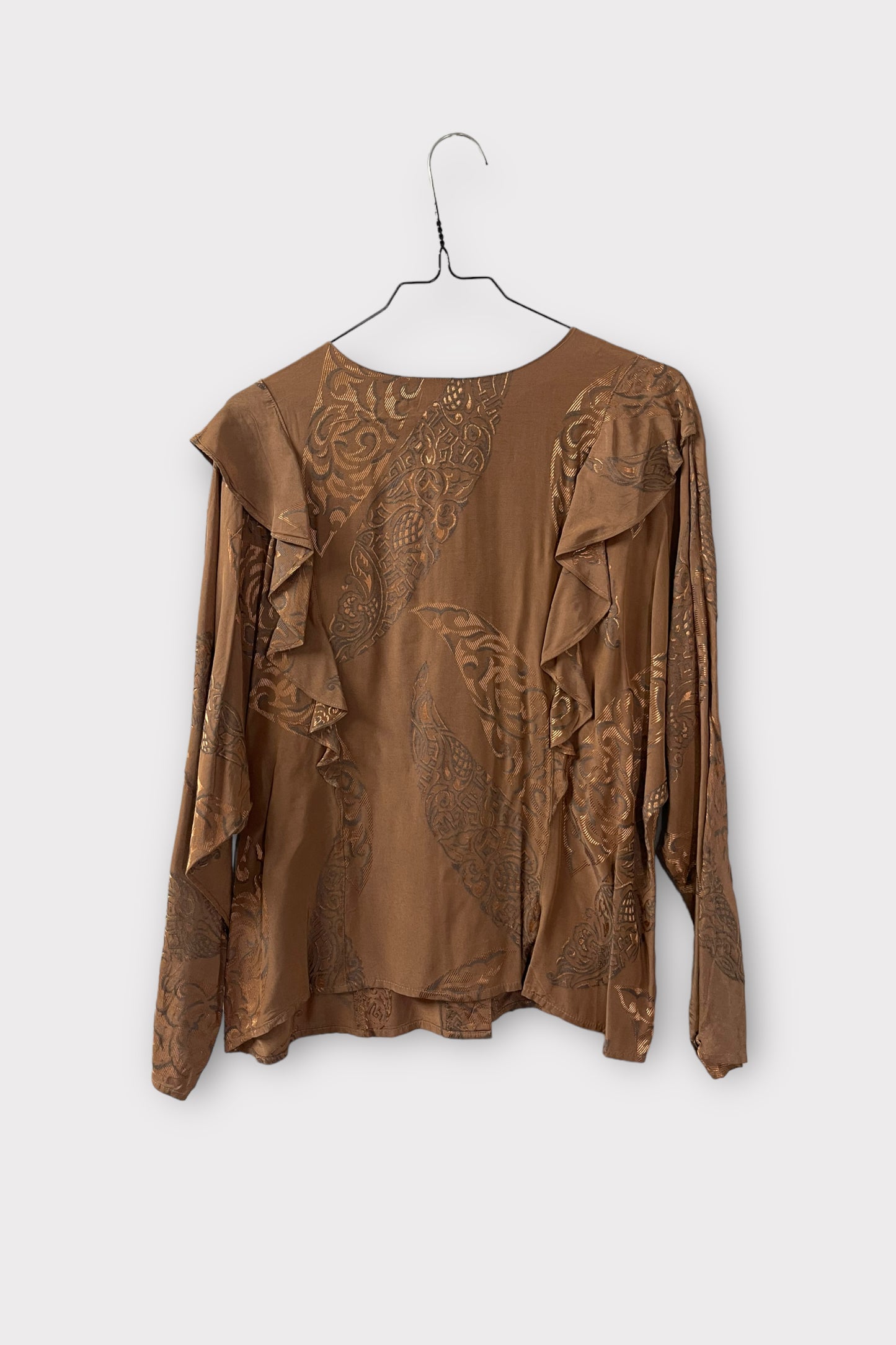 mischa viscose blouse - L