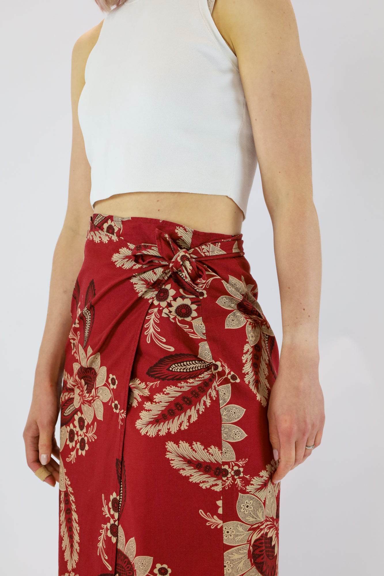 sunna wrap skirt - L