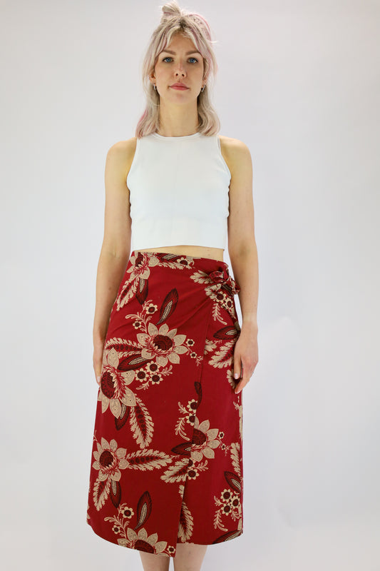 sunna wrap skirt - L