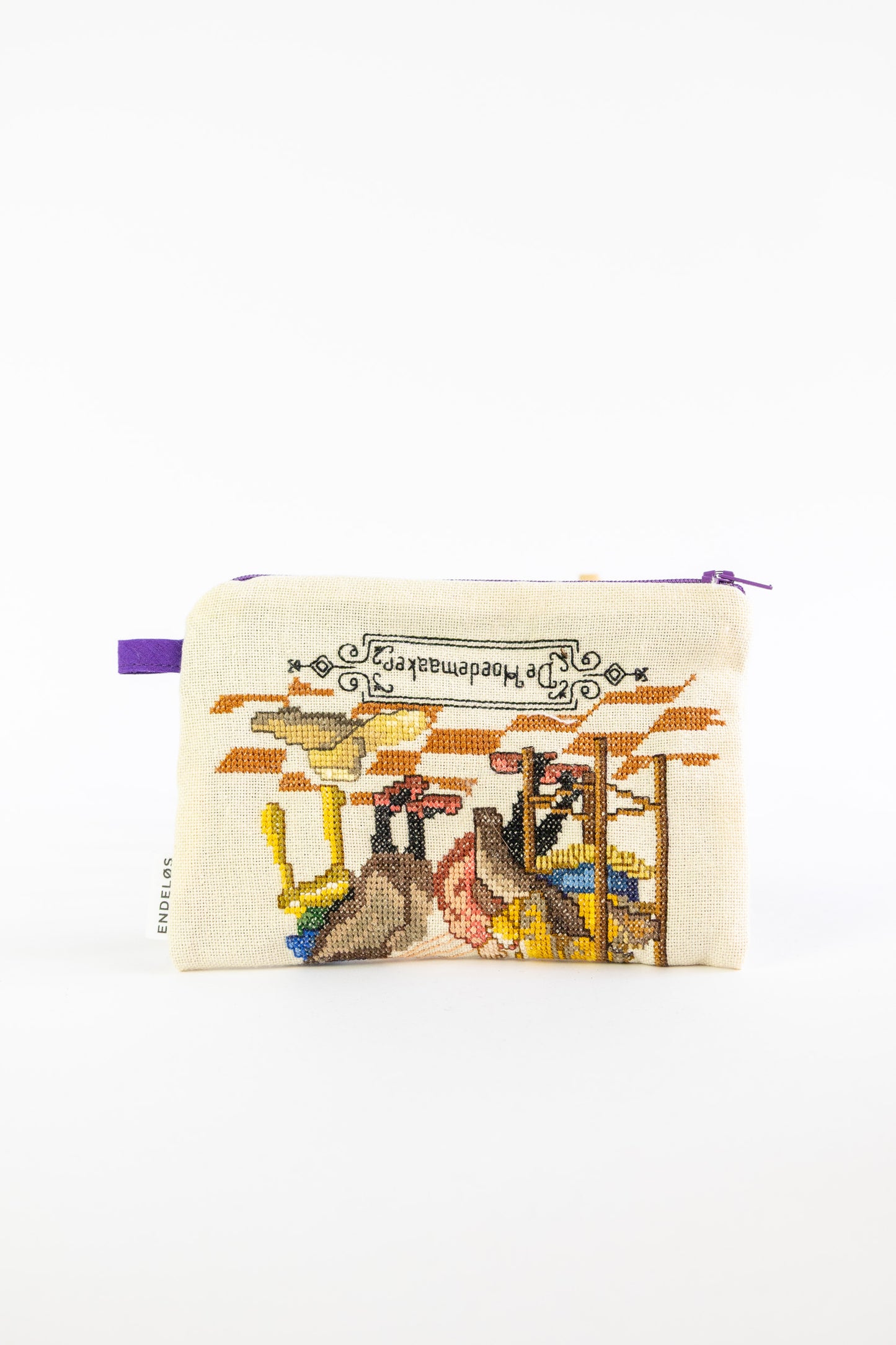 etui S van geborduurd schilderij - 2018