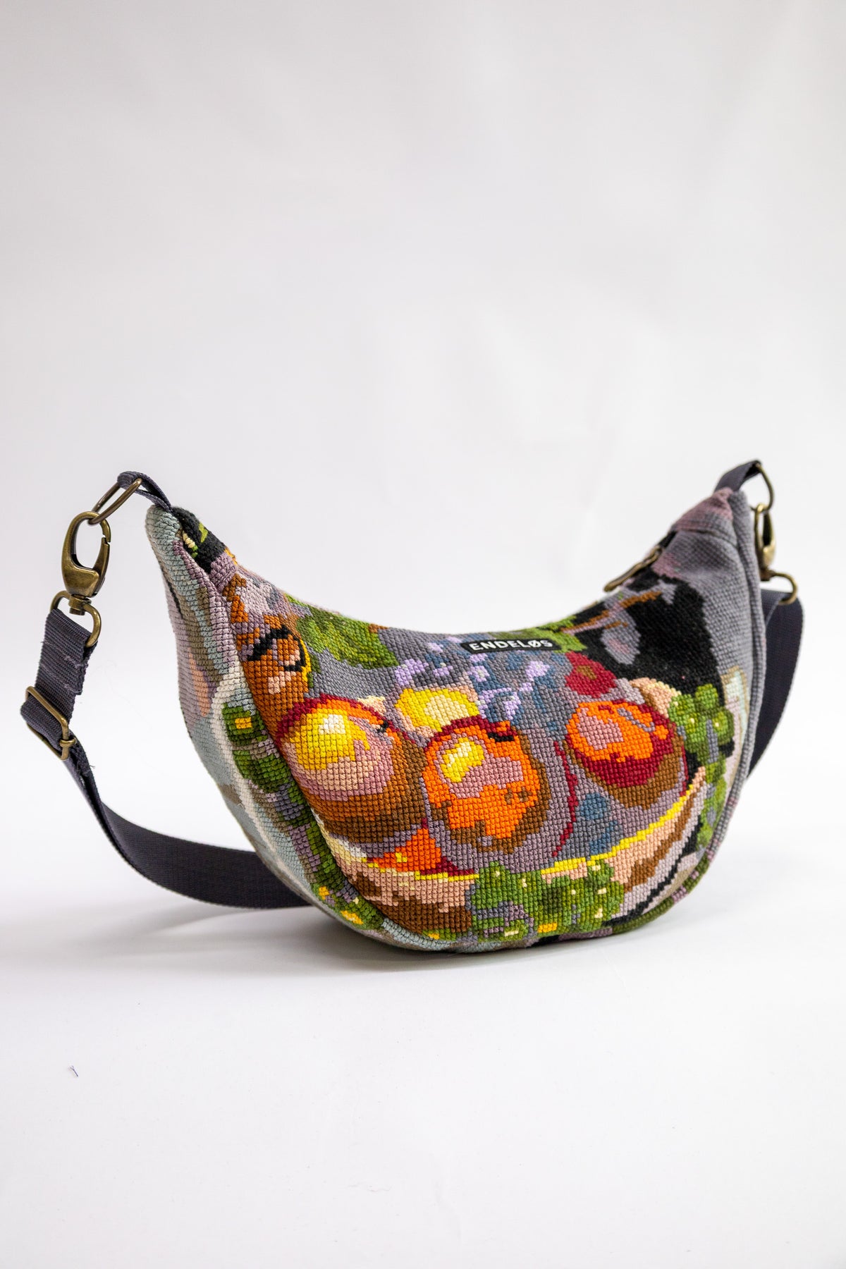 Lola bag M – tas van vintage borduurwerk - 2633