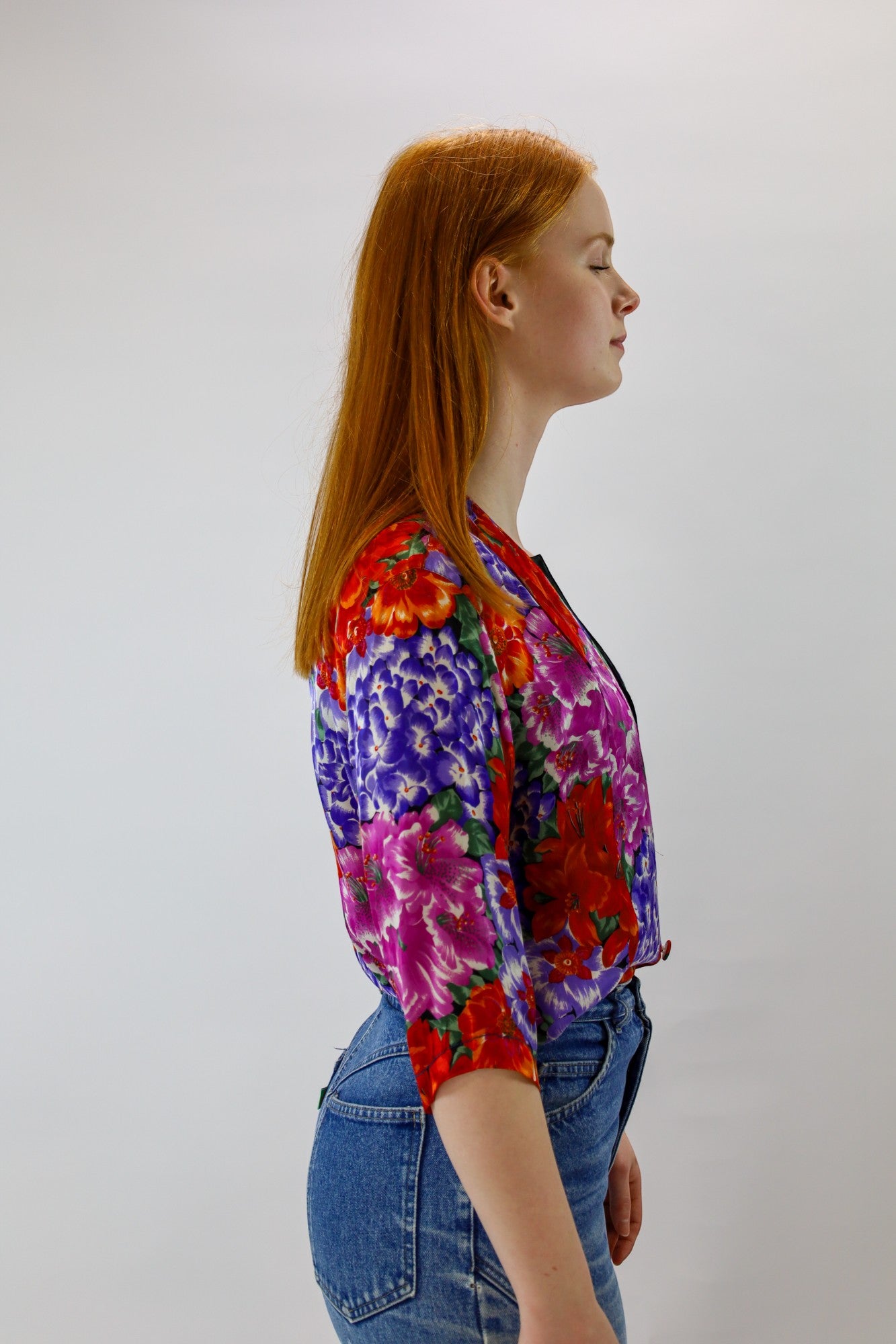 asmae silk blouse - M/L