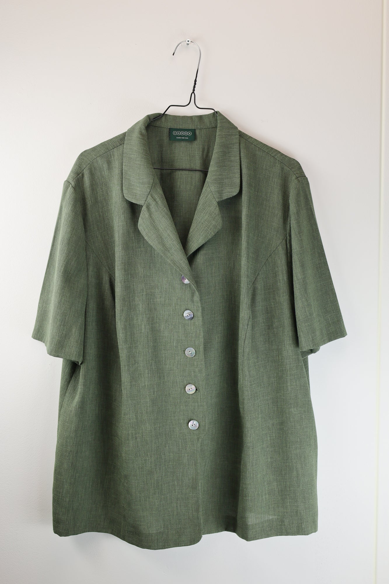 rhode green blouse - XXL