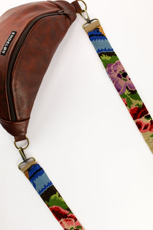 strap - bloemen bom - extra lang