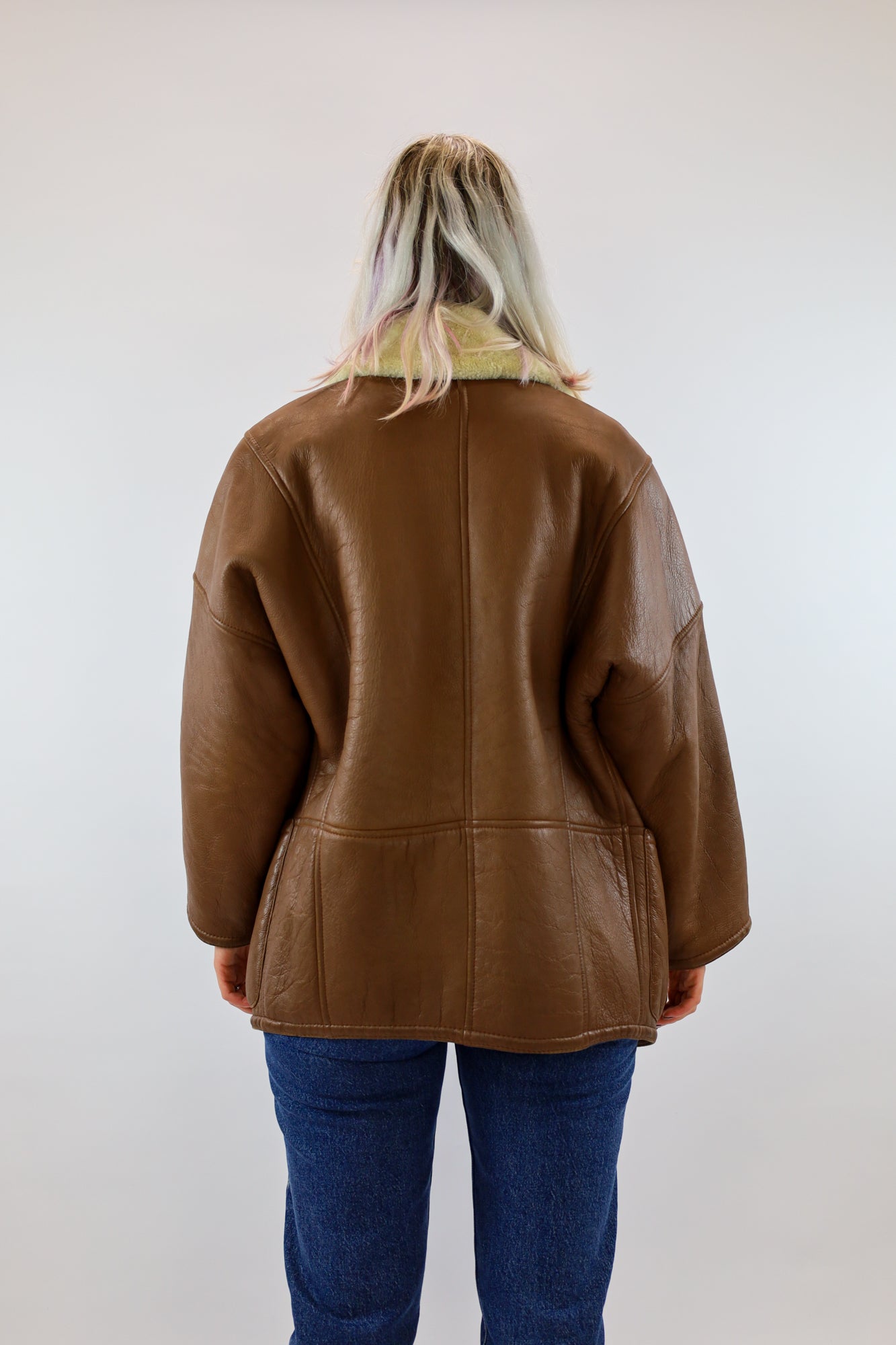 vance lammy coat - XL