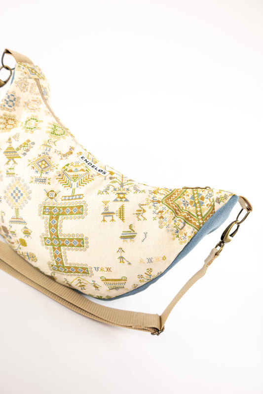 Lola bag L – tas van vintage borduurwerk - nr. 111