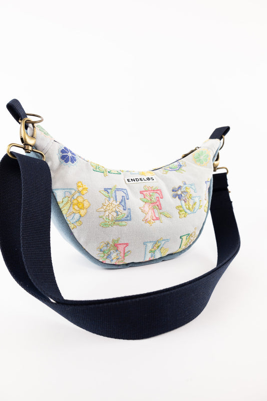 Lola bag M – tas van vintage borduurwerk - nr. 112