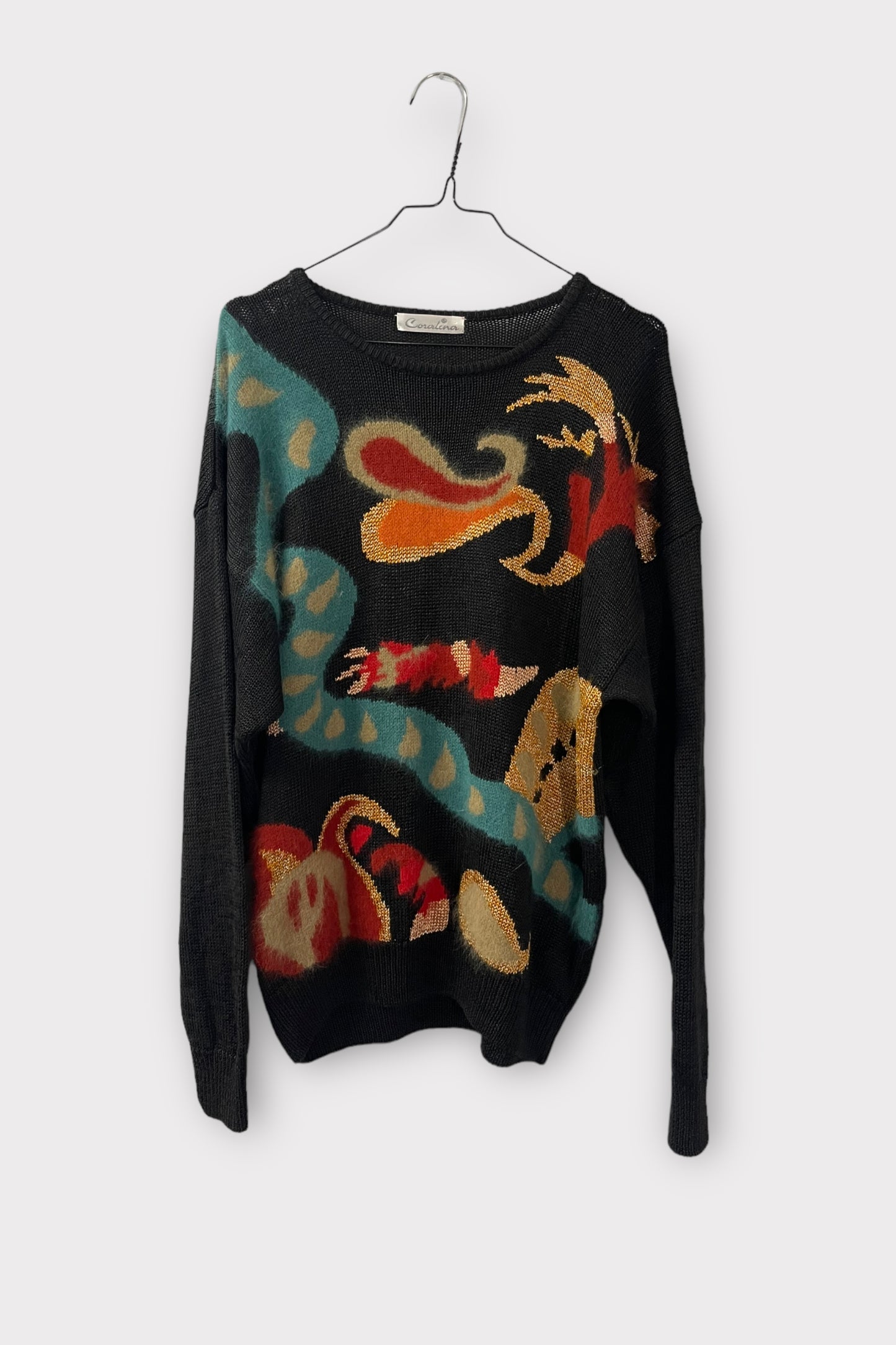 lilou angora sweater - L