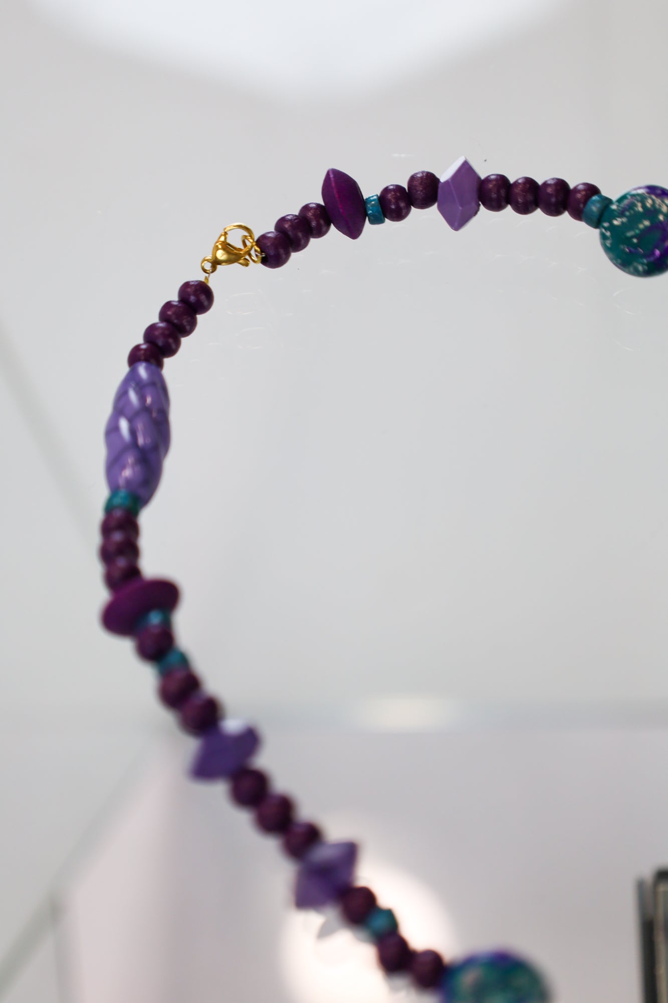 revived necklace - purple