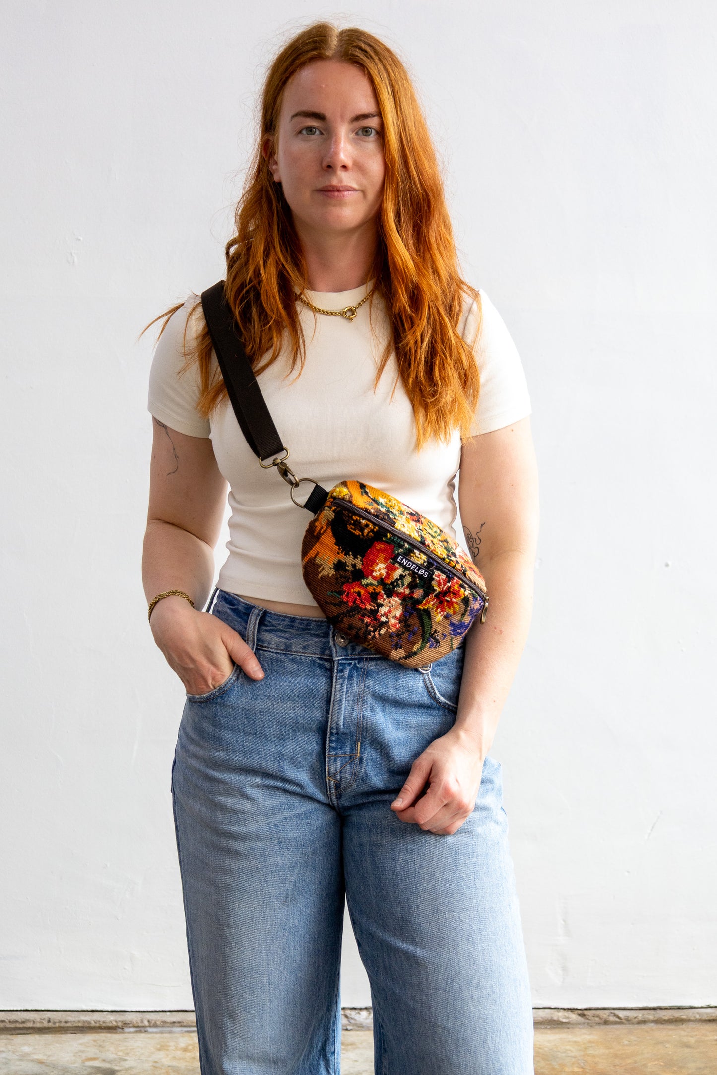 Zoe bag – tas van vintage borduurwerk - 2612