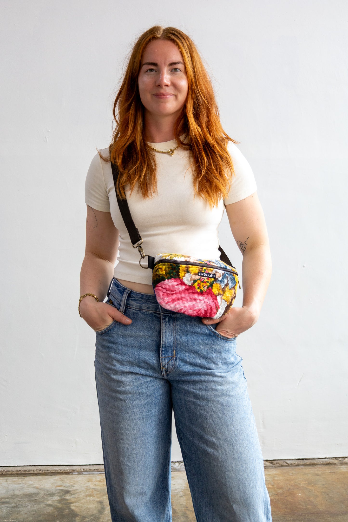 Zoe bag – tas van vintage borduurwerk - 2609