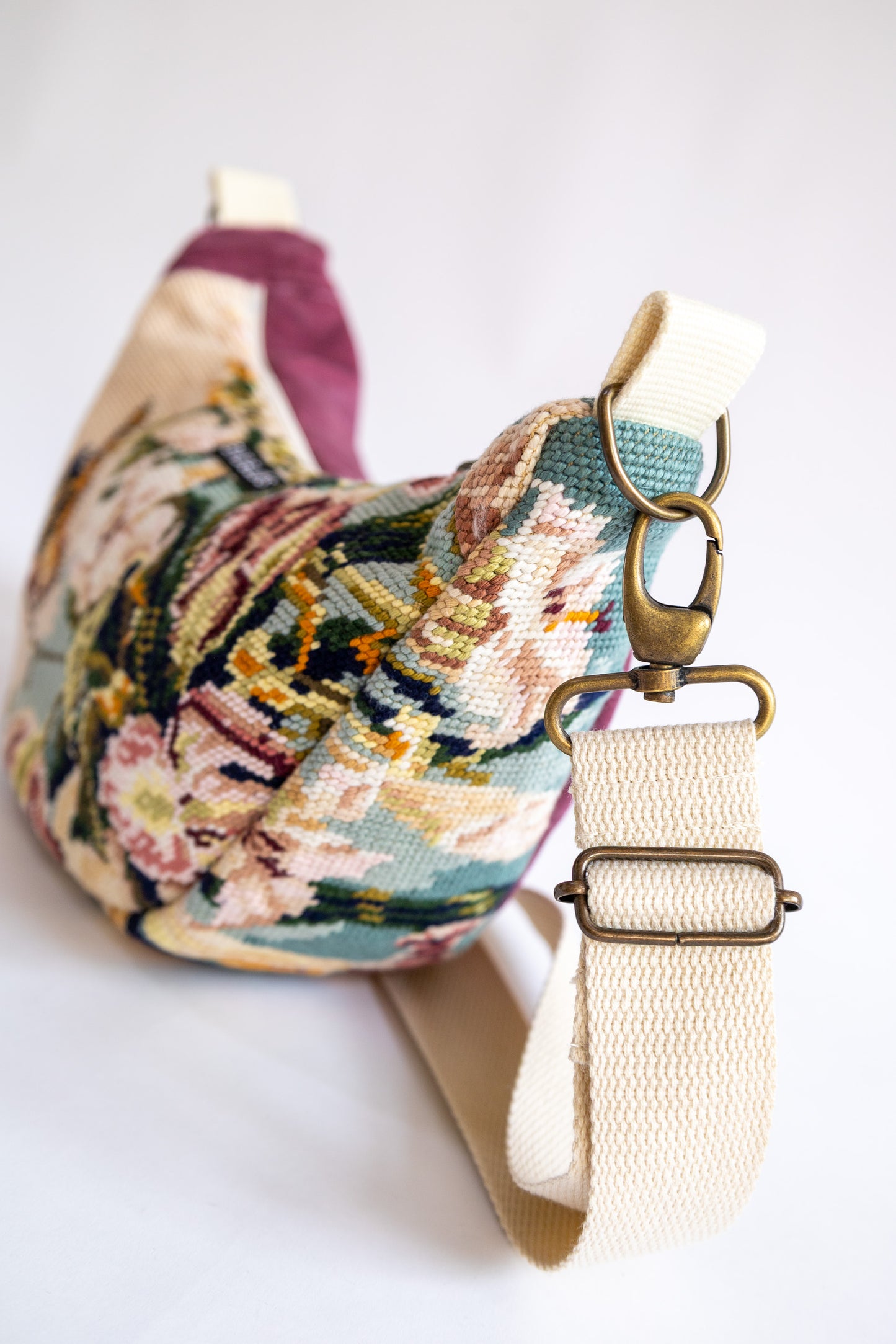 Lola bag M – tas van vintage borduurwerk - 2613