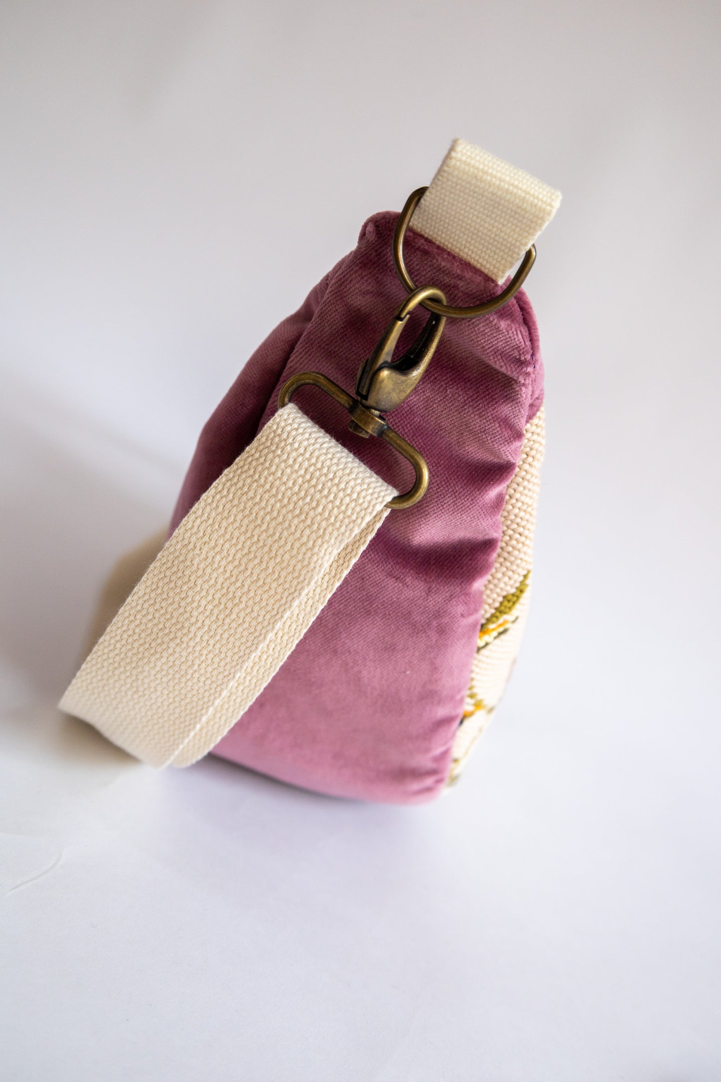 Lola bag M – tas van vintage borduurwerk - 2613
