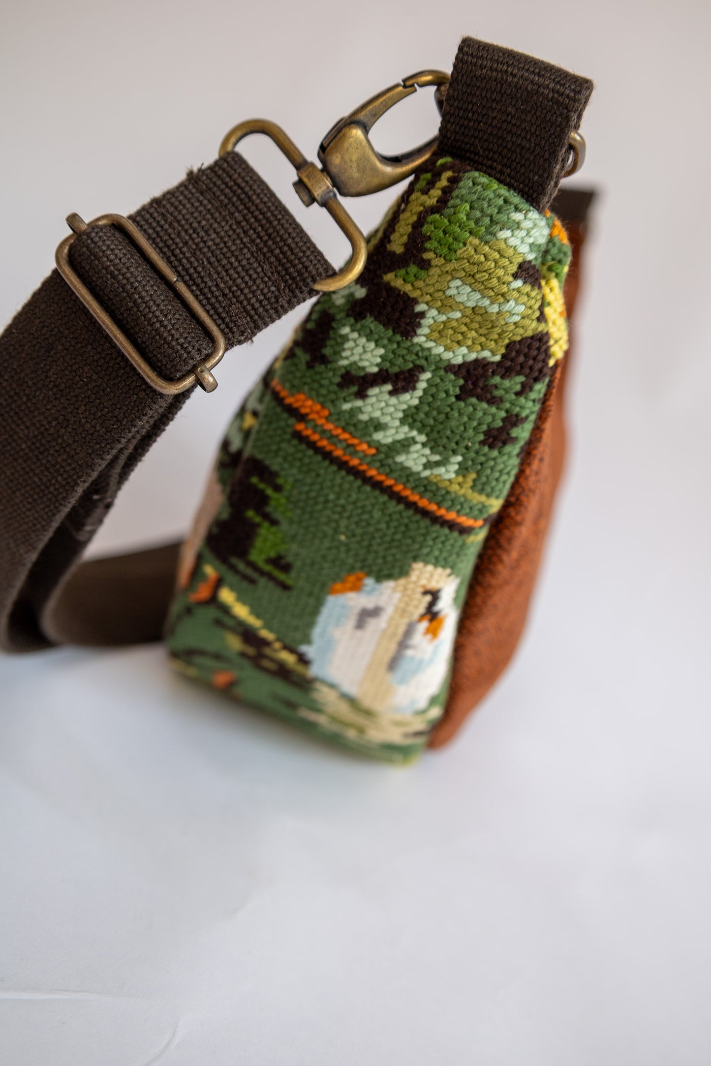 Lola bag M – tas van vintage borduurwerk - 2607