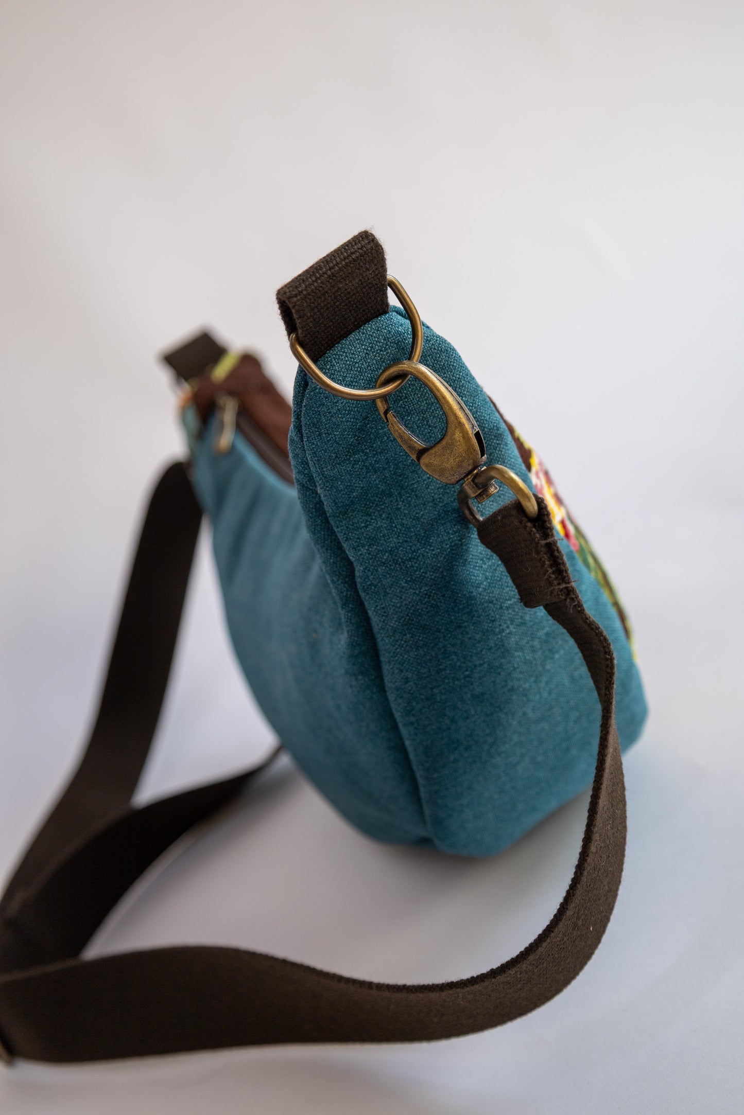 Lola bag M – tas van vintage borduurwerk - 2606