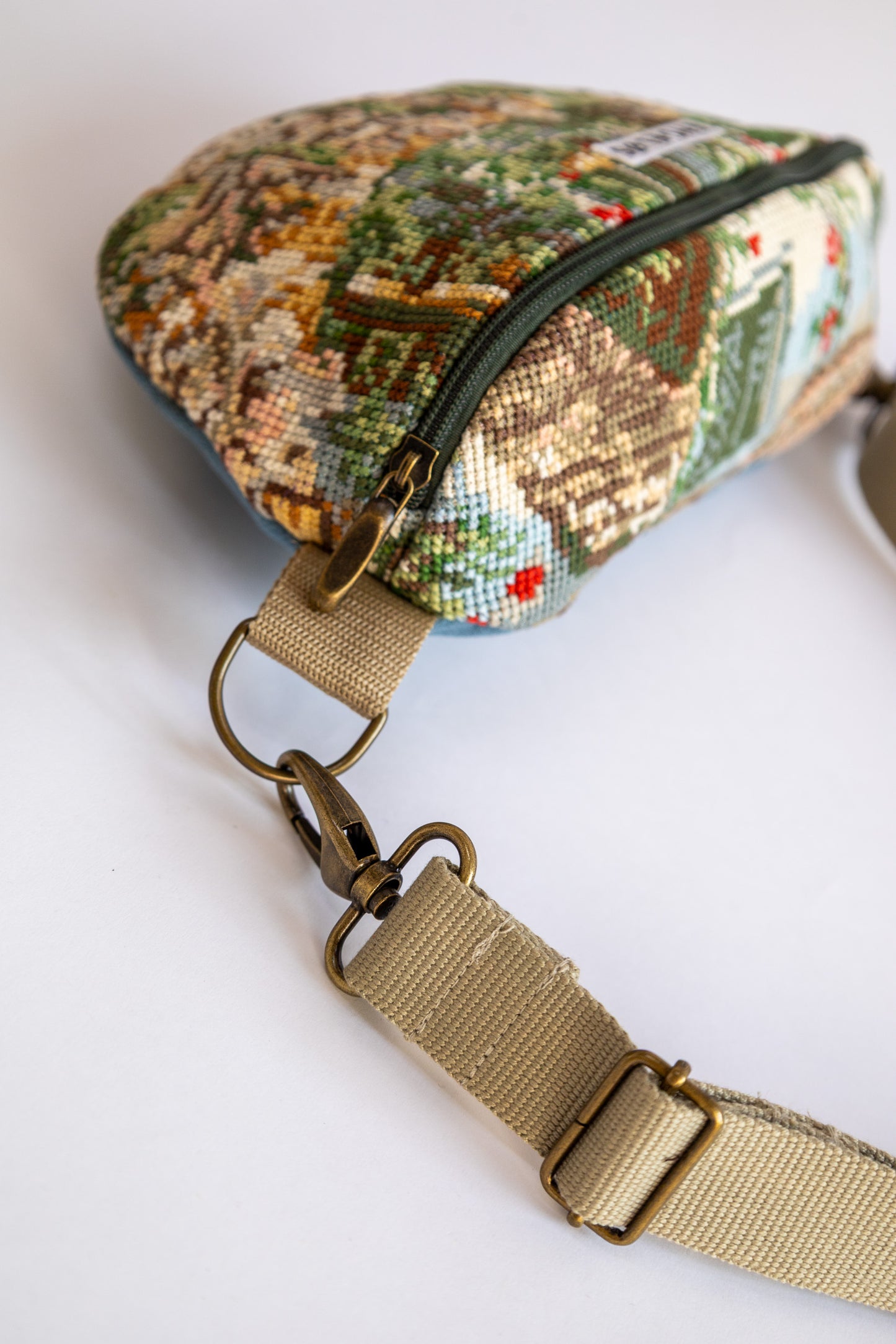Zoe bag – tas van vintage borduurwerk - 2610