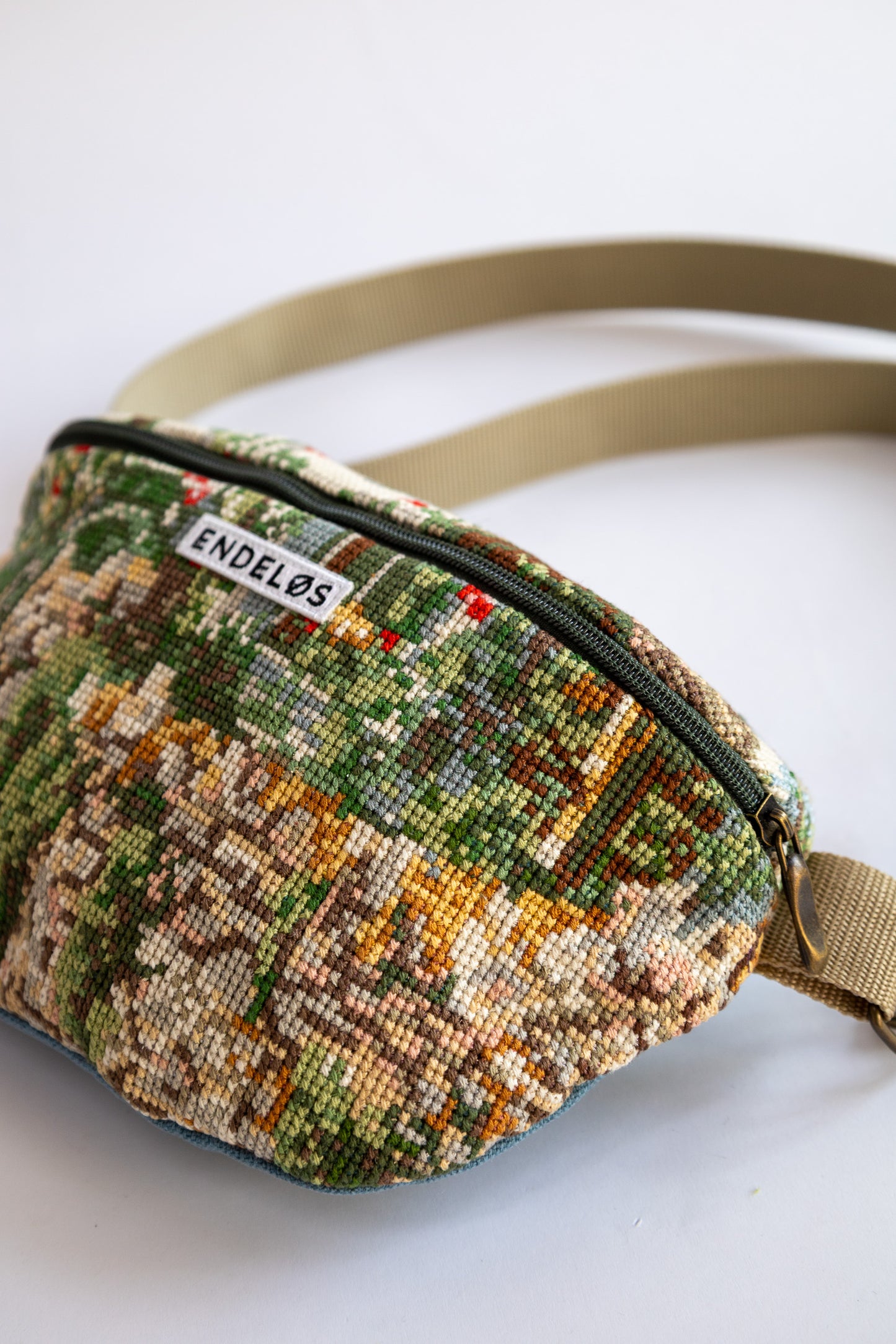 Zoe bag – tas van vintage borduurwerk - 2610