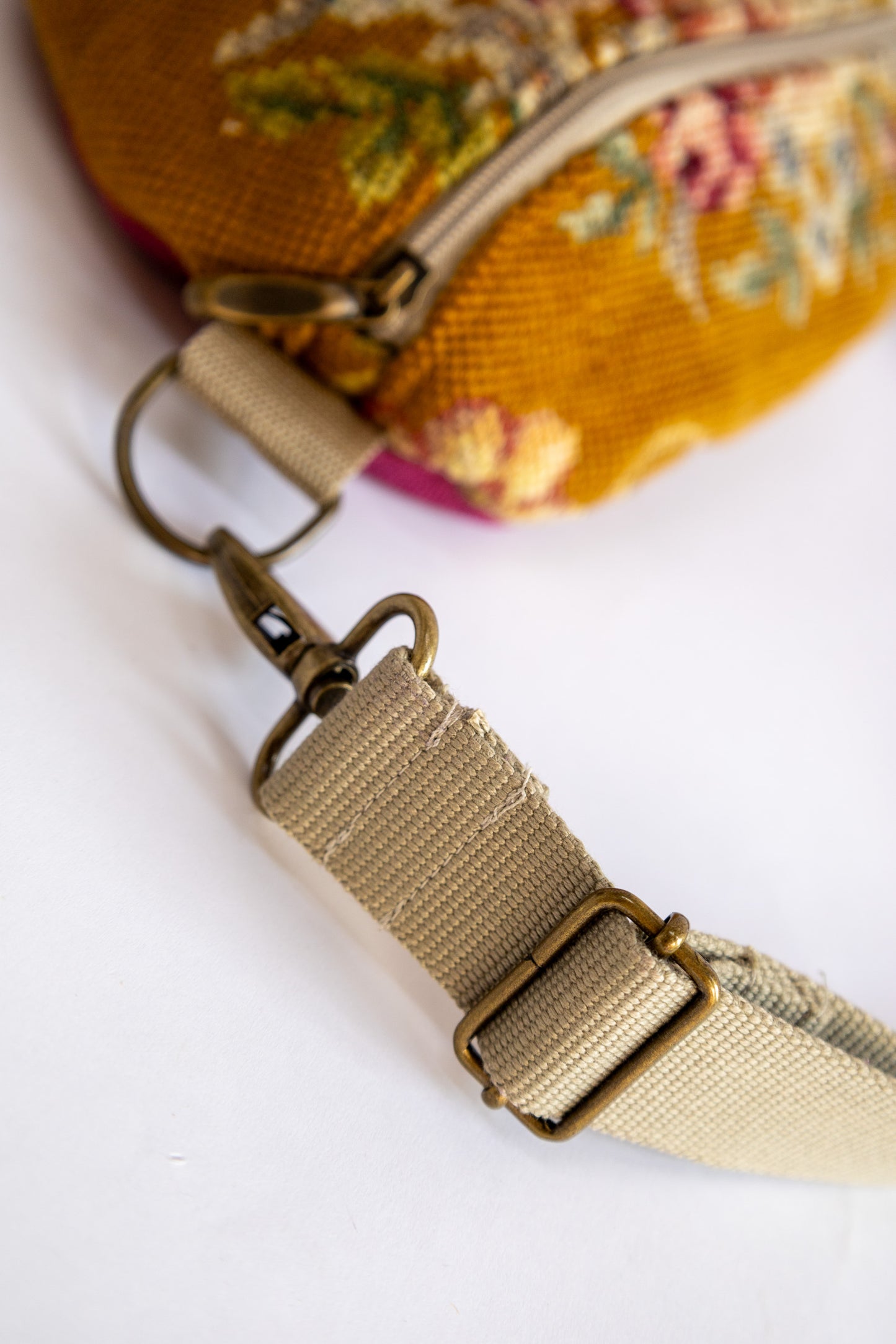 Zoe bag – tas van vintage borduurwerk - 2608