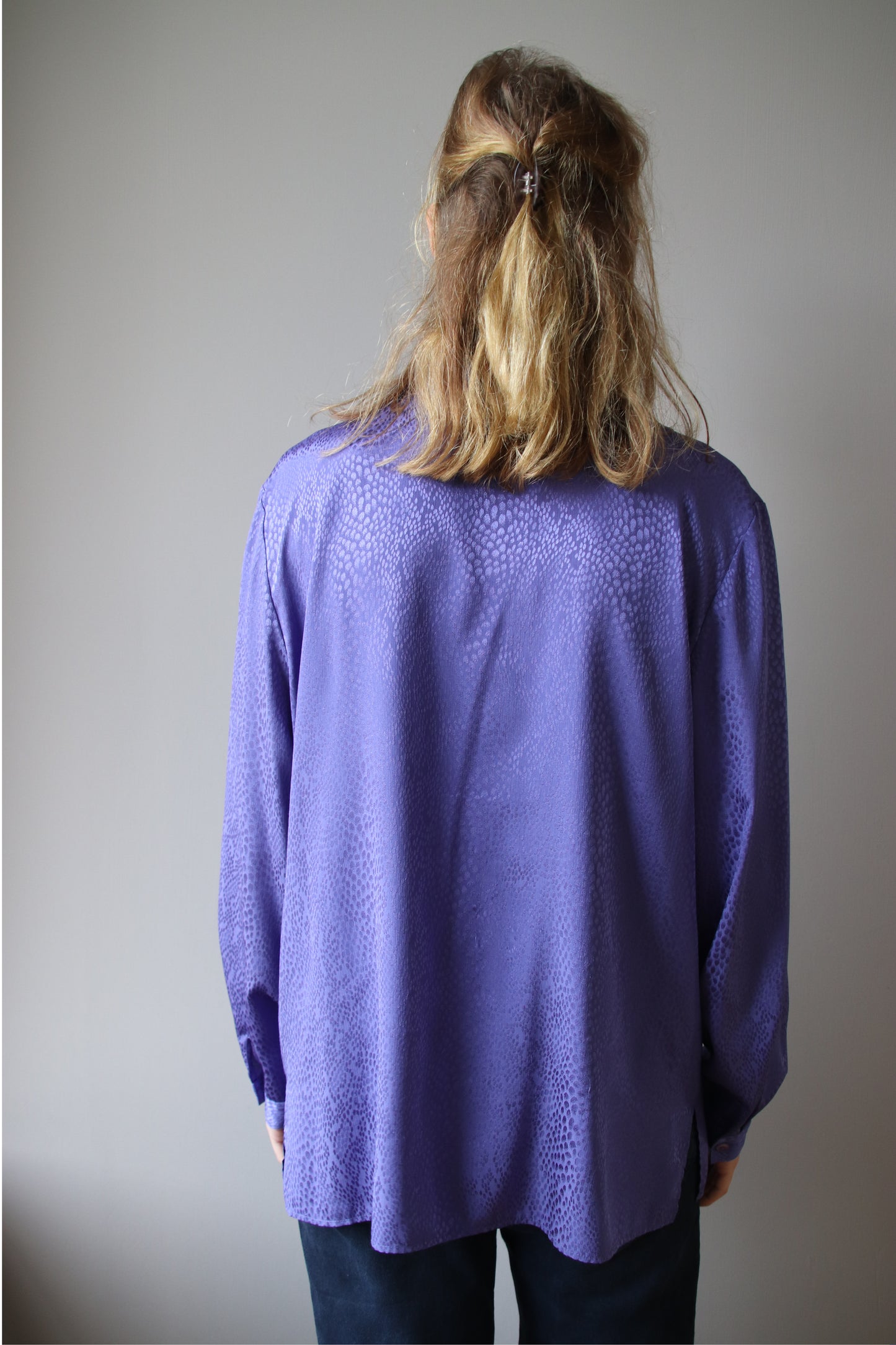 maud damast blouse - XL