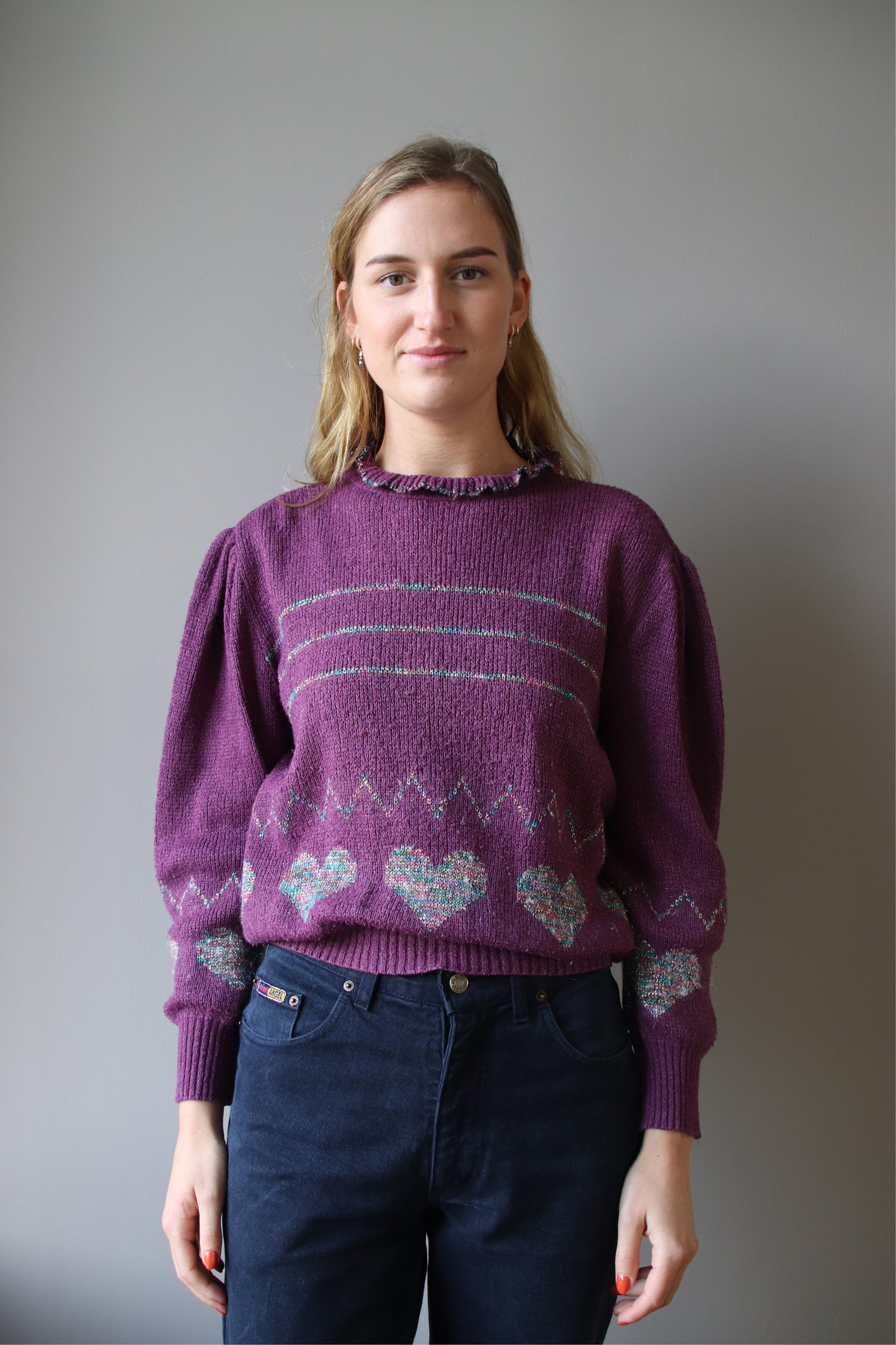 odette mohair sweater - M