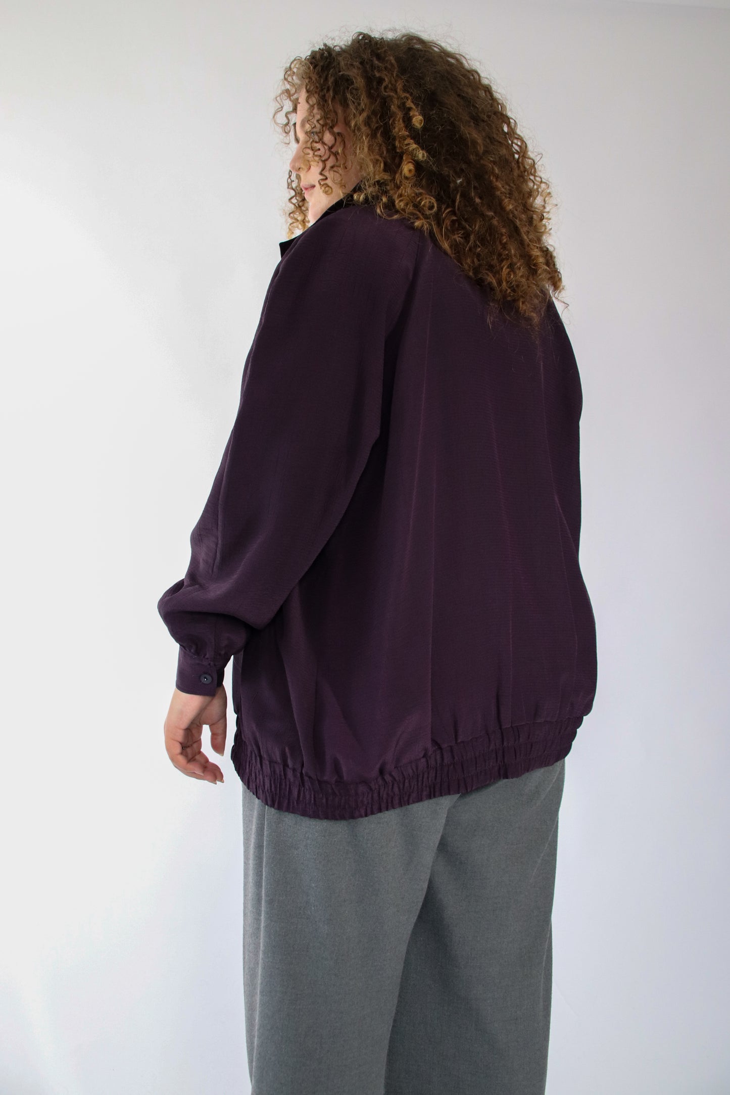 xara blouse bomber style - XL
