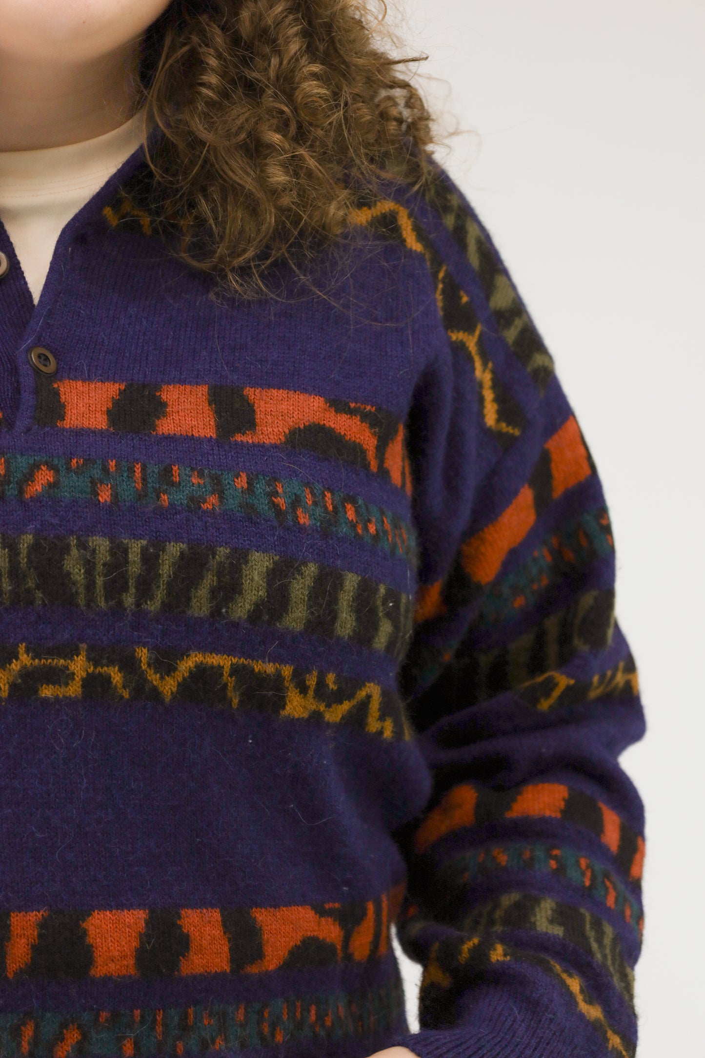 ira fantasy animal knit - L/XL